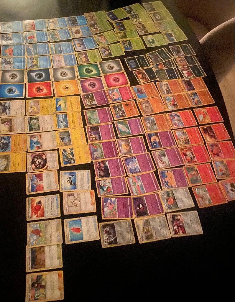 Grote collectie Pokémon kaarten - Diverse types en condities, Ophalen of Verzenden, Zo goed als nieuw, Meerdere kaarten