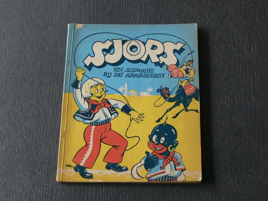 Sjors en Sjimmie bij de Arabieren, Boeken, Eén stripboek, Ophalen of Verzenden, Gelezen