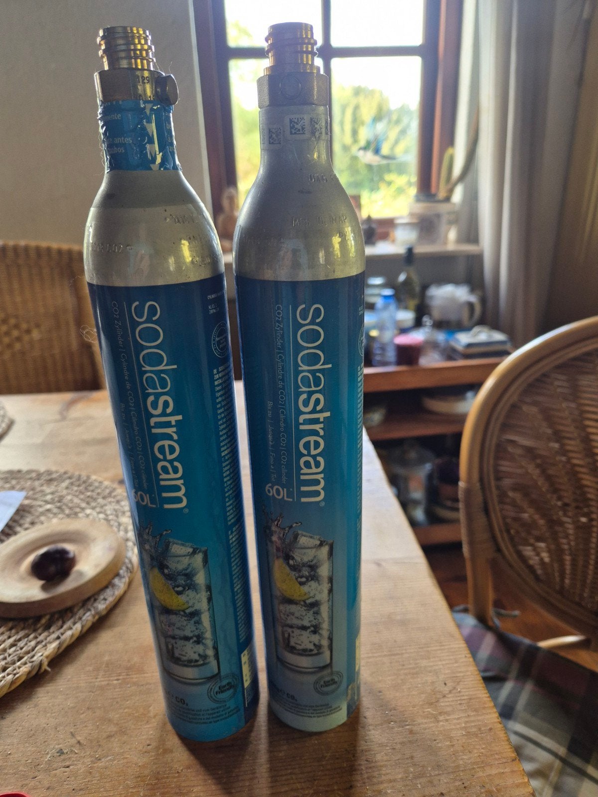 sodastream co 2 cilinders 2x, Ophalen of Verzenden, Nieuw