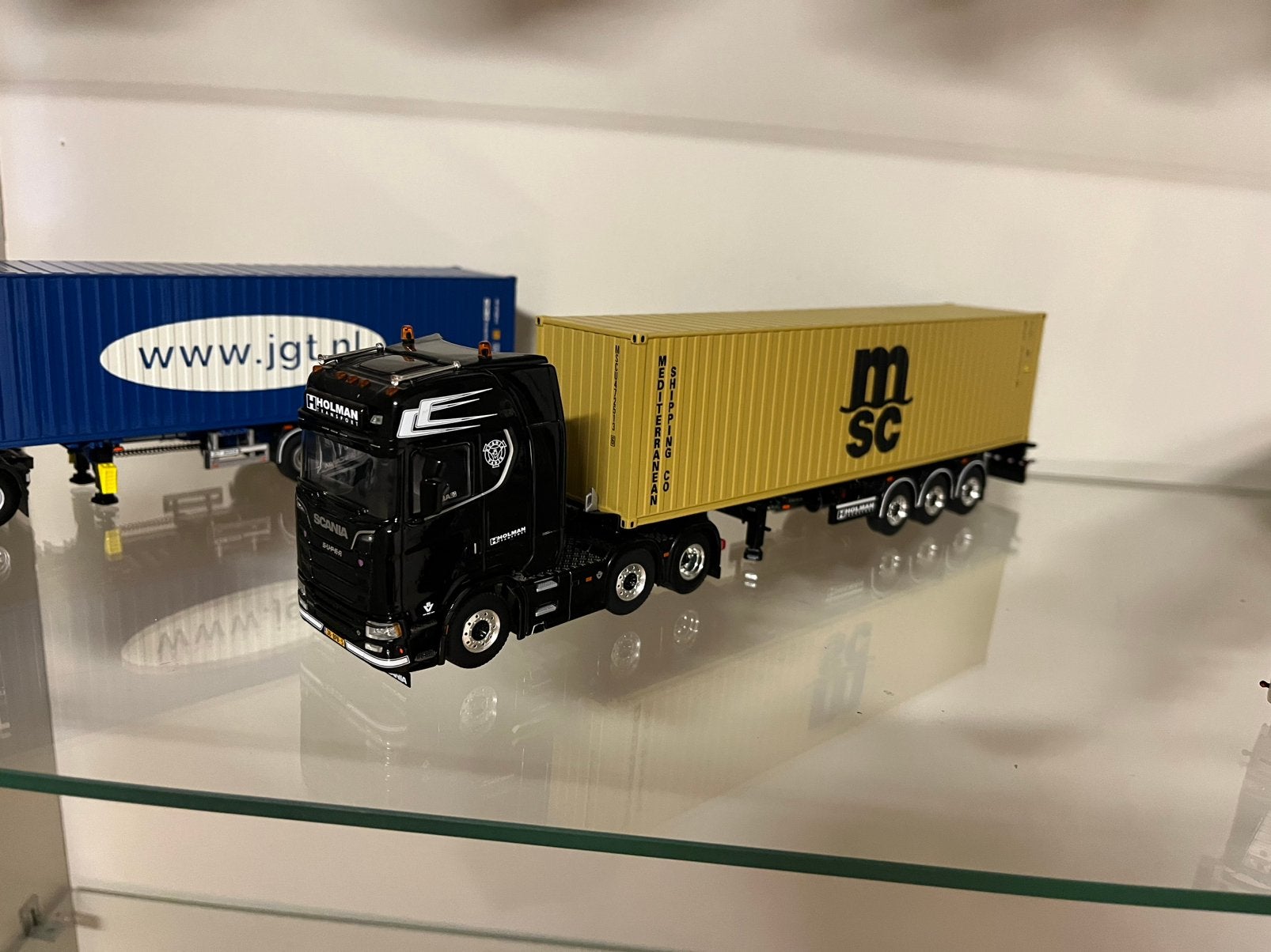 Wsi Scania Holman in originele verpakking, Ophalen of Verzenden, Zo goed als nieuw, Bus of Vrachtwagen, Wsi