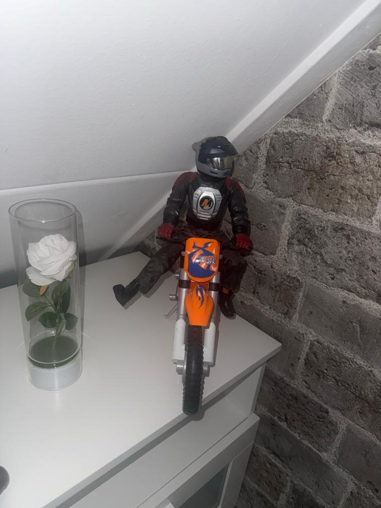 Action Man met motor - Gebruikt, Ophalen of Verzenden, Gebruikt