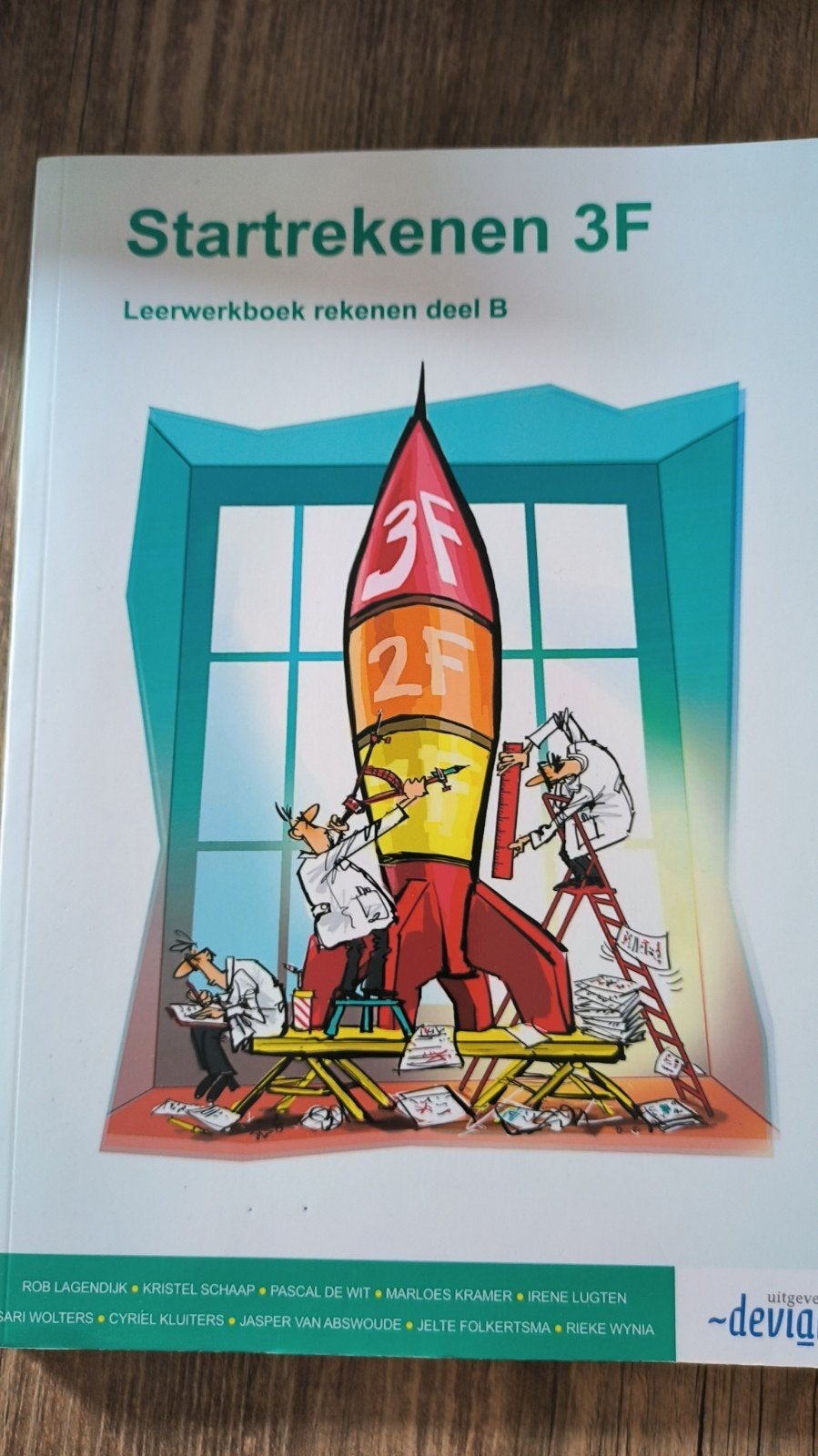 Jasper van Abswoude - Leerwerkboek startrekenen 3F, Ophalen of Verzenden, Zo goed als nieuw, Jasper van Abswoude; Rob Lagendijk; Cyriel Kluiters; Sari Wol...