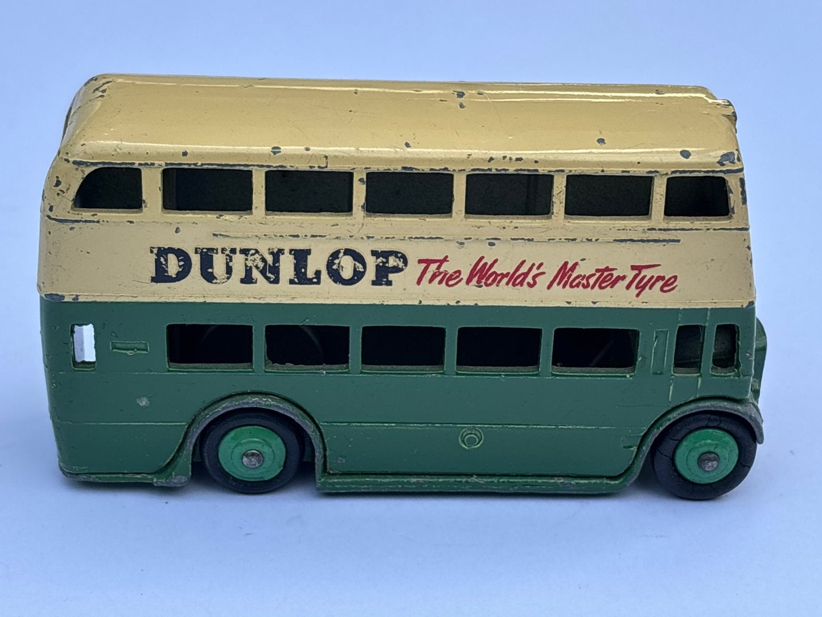 Dinky Toys 290 dubbeldekker bus met Dunlop reclame * nice!, Ophalen of Verzenden, Zo goed als nieuw, Bus of Vrachtwagen, Dinky Toys