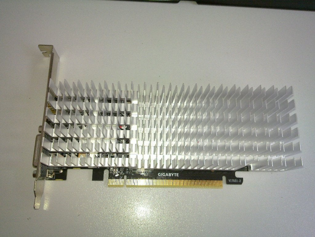 Gigabyte Nvidia GeForce GT 1030 Silent 2GB, Computers en Software, Videokaarten, Ophalen, PCI-Express 3, GDDR5, HDMI
