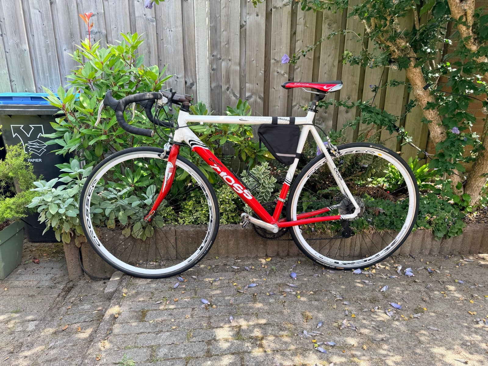 Racefiets Cross (met gratis klikschoenen), Ophalen, Gebruikt, Schoenen