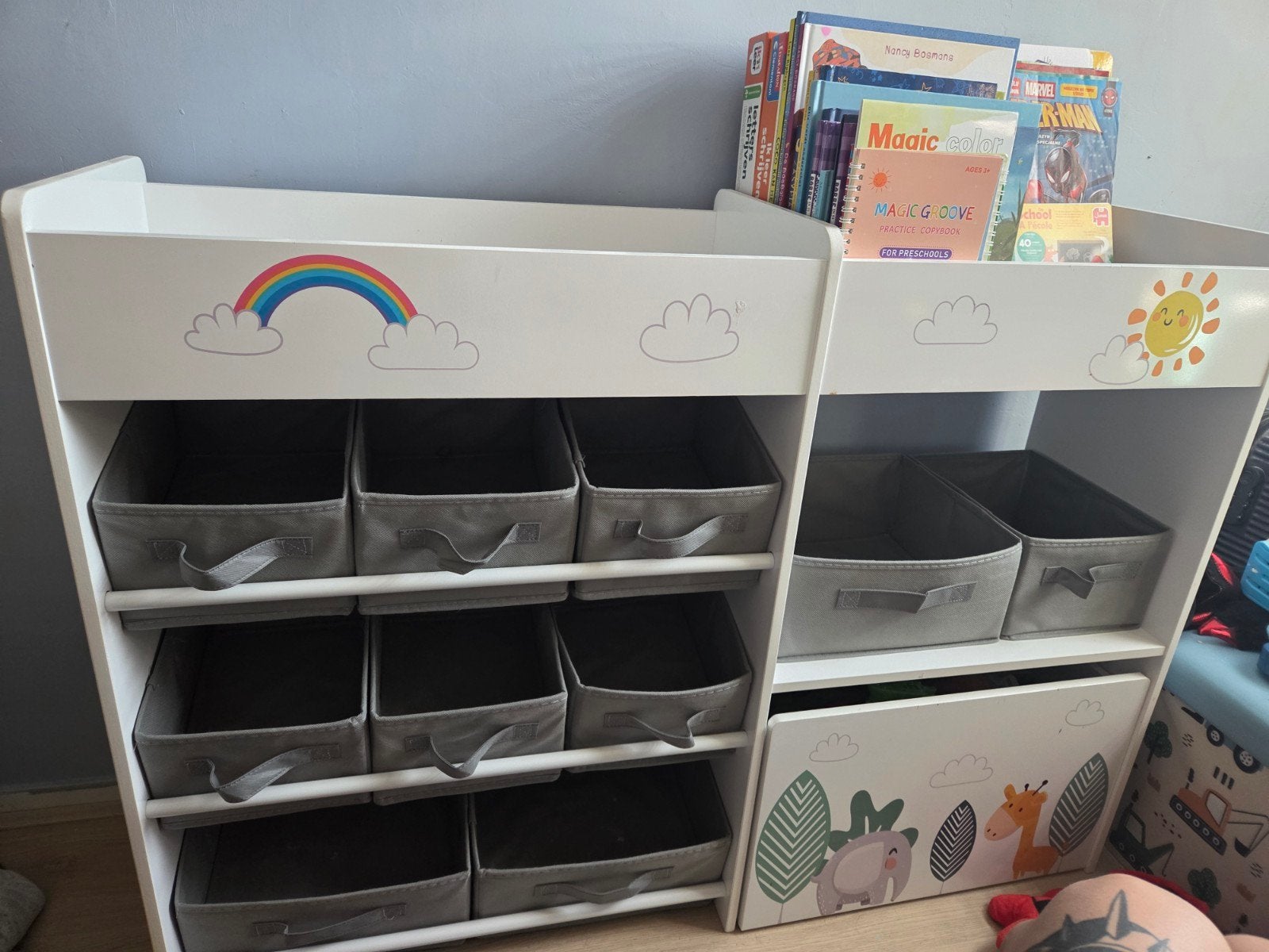Kinderopberg kast, Zo goed als nieuw, Minder dan 50 cm, Ophalen, Minder dan 90 cm
