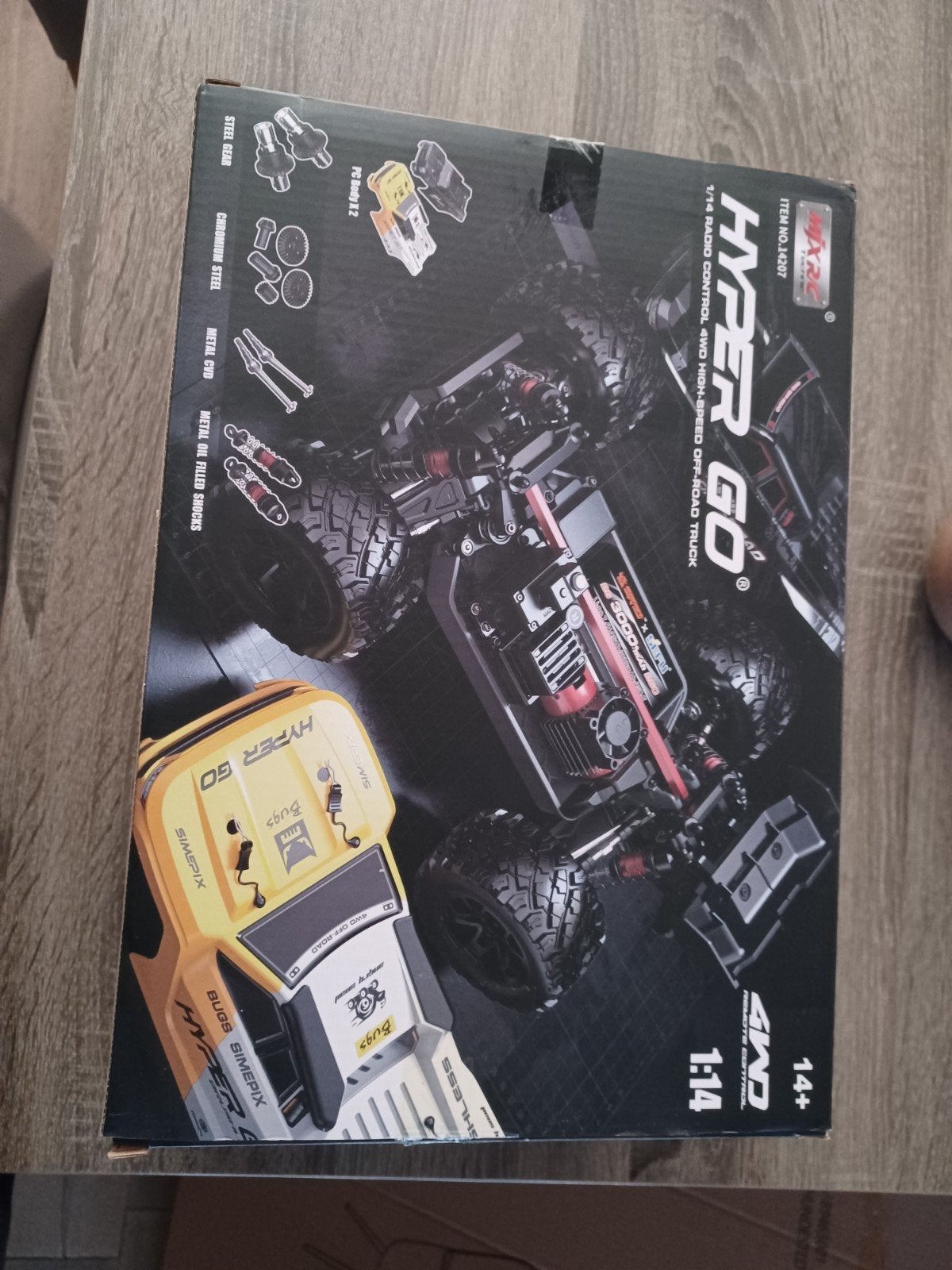 Rc auto MJX HYPERGO 14207, Ophalen of Verzenden, Nieuw