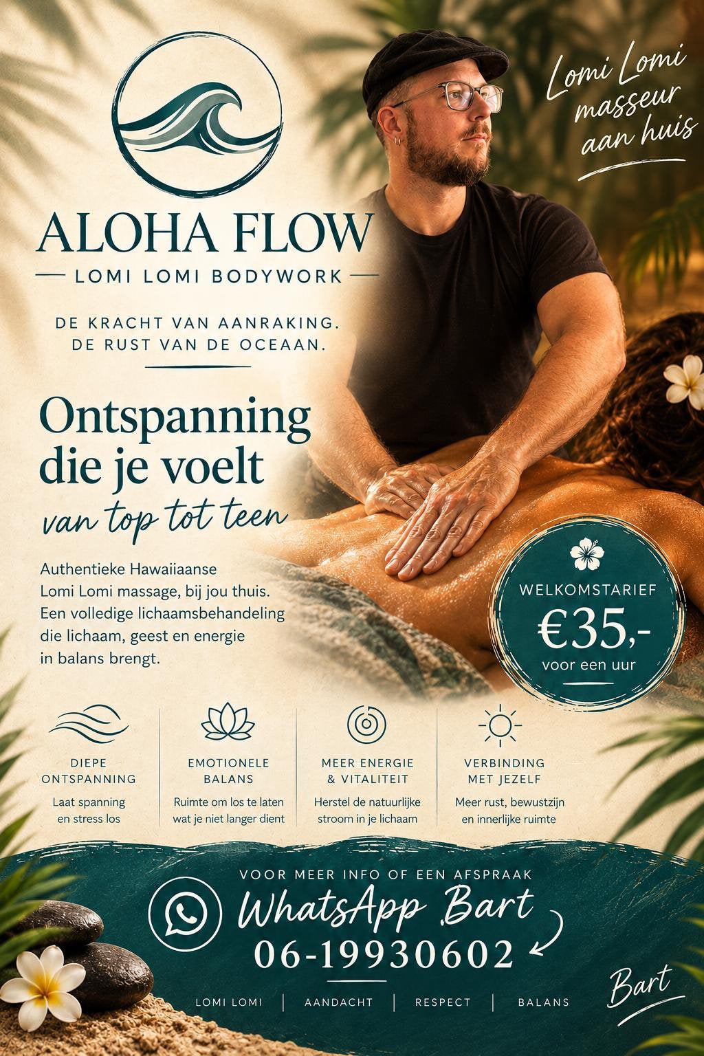 Lomi Lomi massage aan huis, Overige massages
