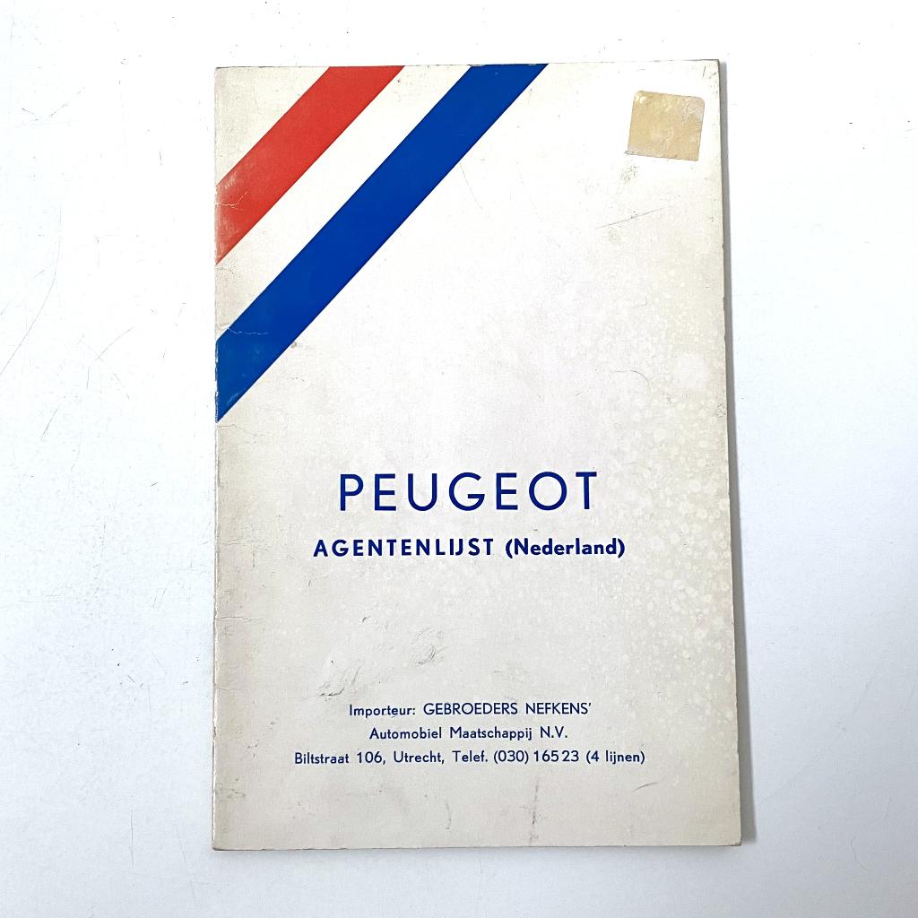 Peugeot agentenlijst, Verzenden