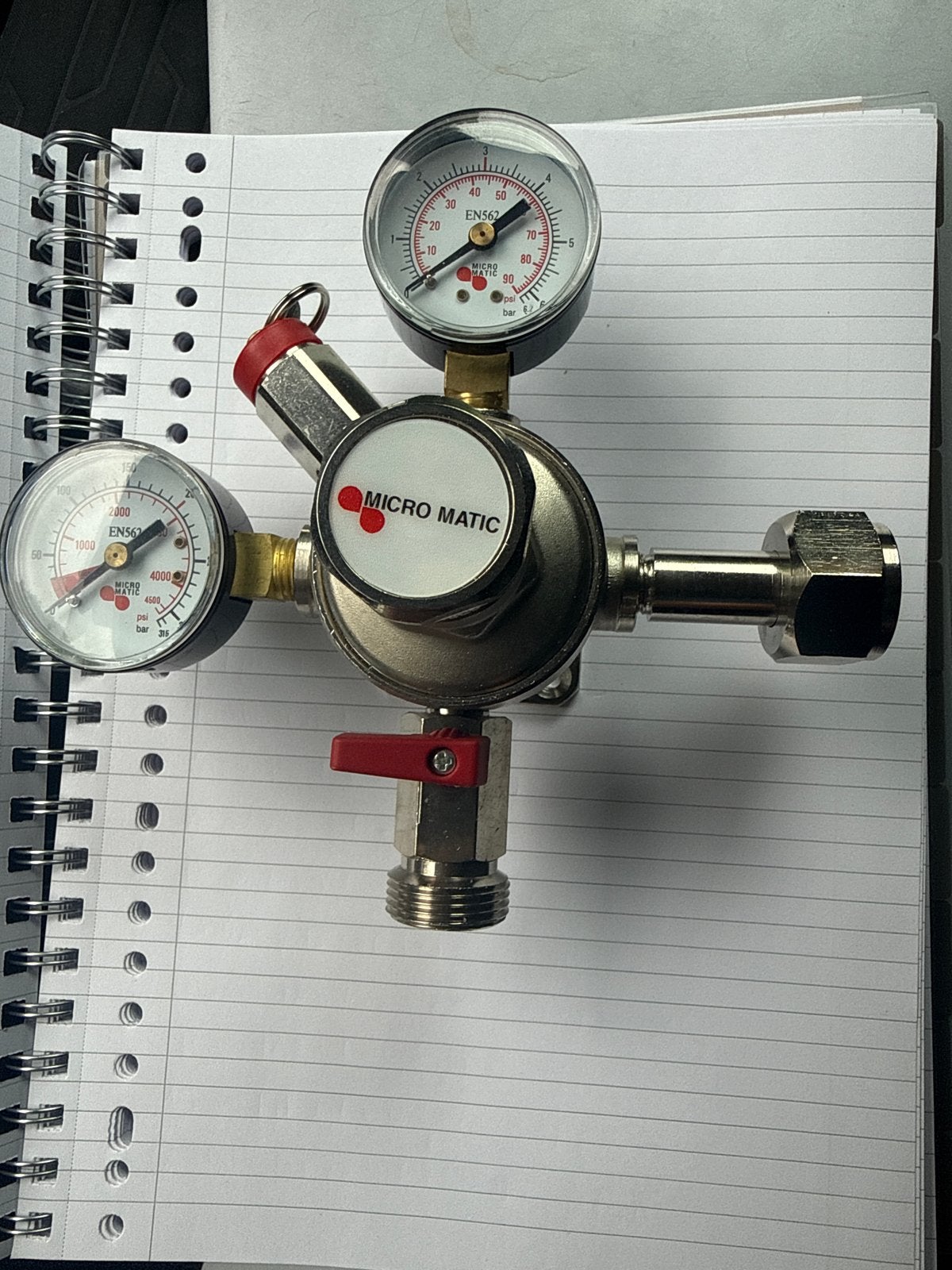 Micro Matic Koolzuurmeter / Drukregelaar, Ophalen of Verzenden, Nieuw, Druk