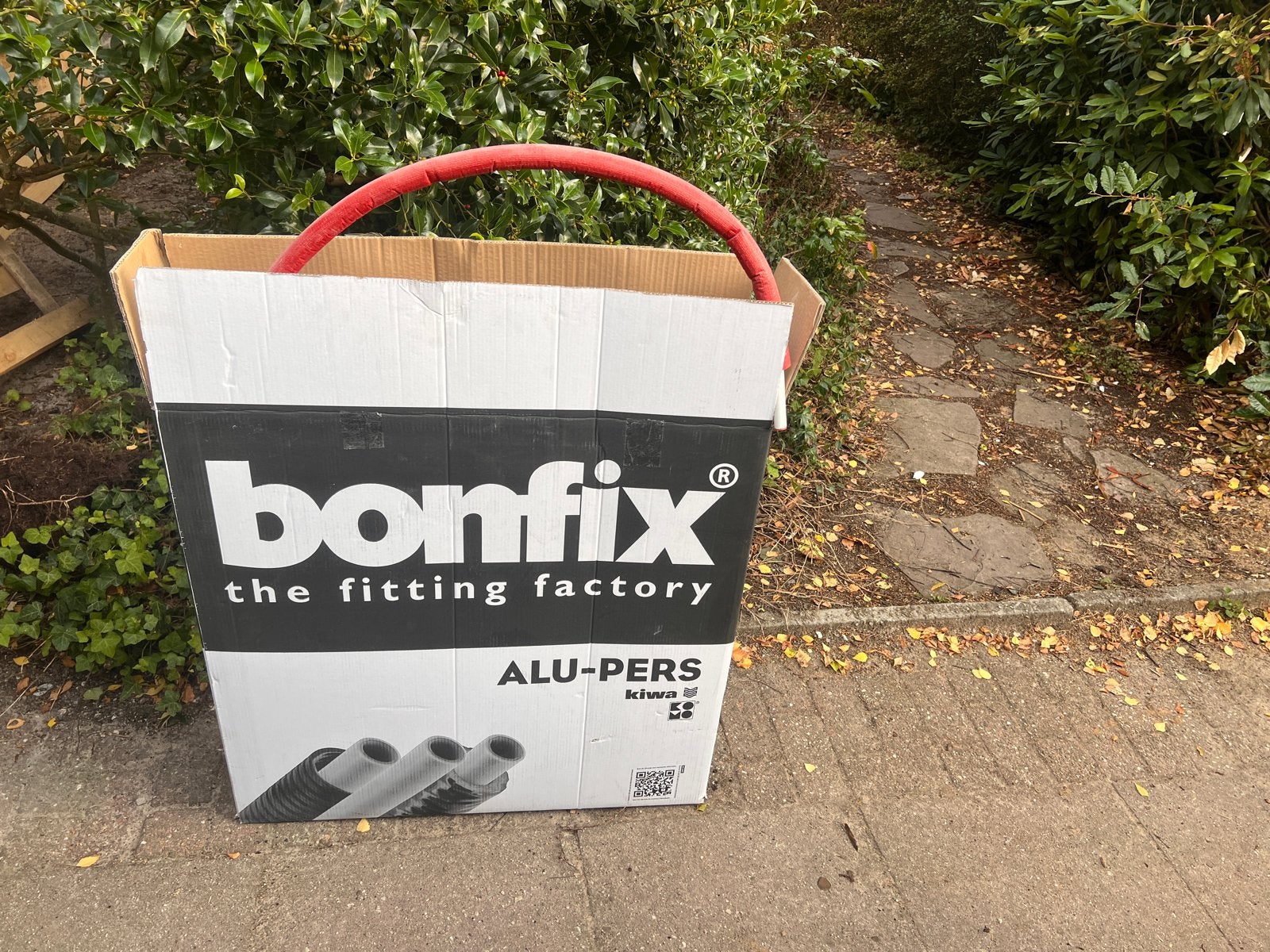 Bonfix ALU-PERS waterleidigen, Overige materialen, 6 meter of meer, Zo goed als nieuw, Rechte buis