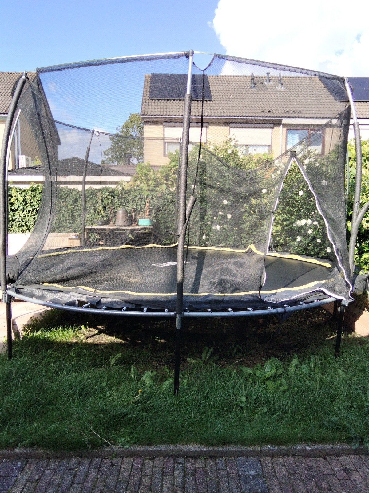Salta 427 trampoline met veiligheidsnet, Kinderen en Baby's, Speelgoed | Buiten | Trampolines, Ophalen, Gebruikt