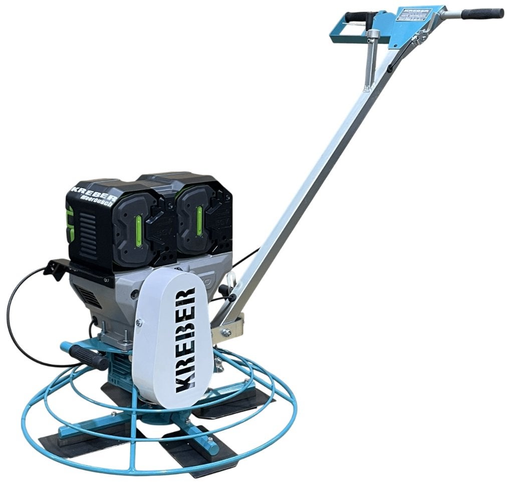 KREBER K600E-AE accu vlindermachine 600/750 mm 4,72 pk nieuw, Doe-het-zelf en Verbouw, Ophalen of Verzenden, Nieuw, 600 watt of meer
