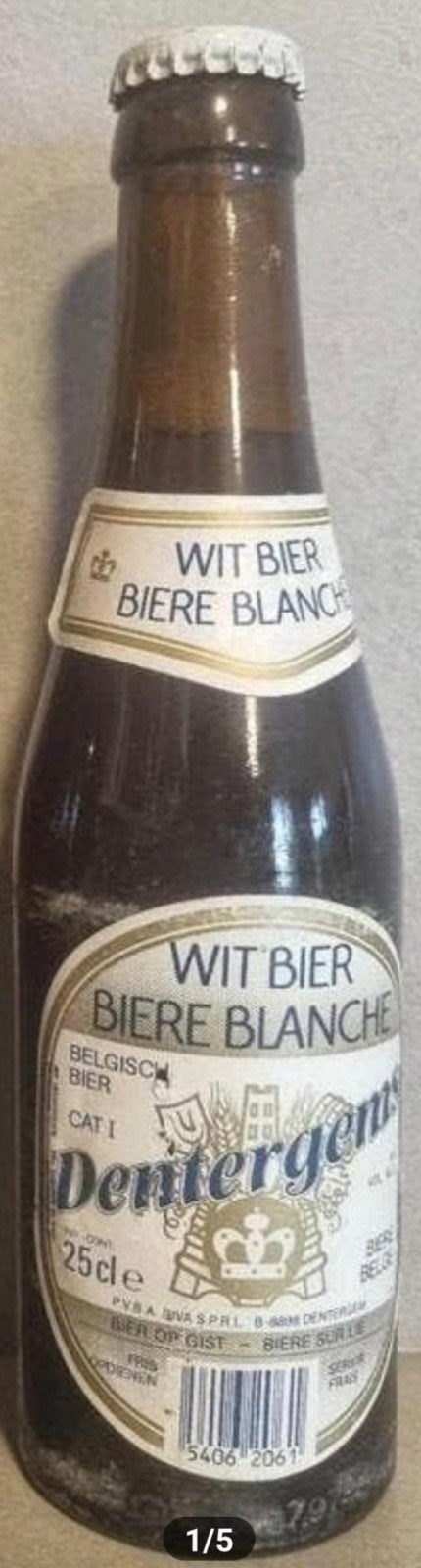 Brouwerij Riva, Dentergem - Witbier '90, Ophalen of Verzenden, Zo goed als nieuw, Flesje(s), Overige merken