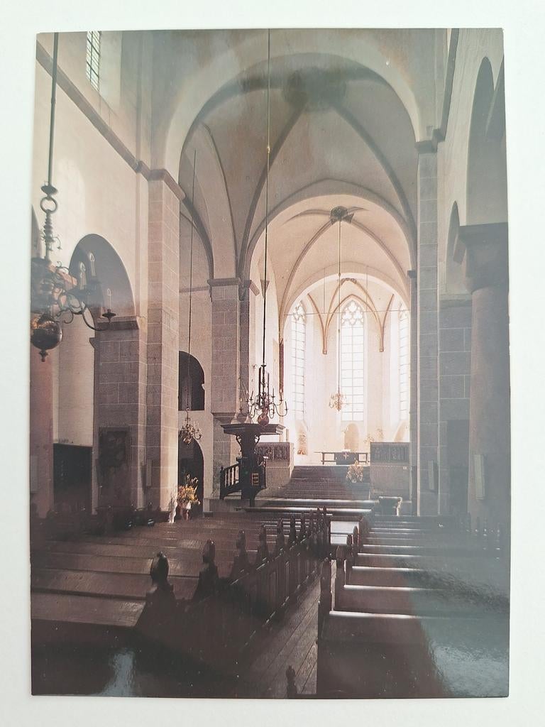 Utrecht - Pieterskerk - Interieur met gotisch koor, Ophalen of Verzenden, 1980 tot heden, Ongelopen, Utrecht