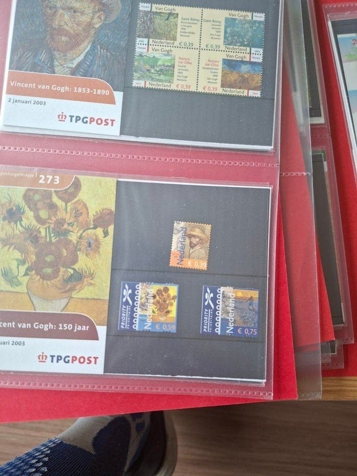 frankeer  geldig Postzegelmapjes TPGPOST (2001-2003), Postzegels en Munten, Ophalen of Verzenden