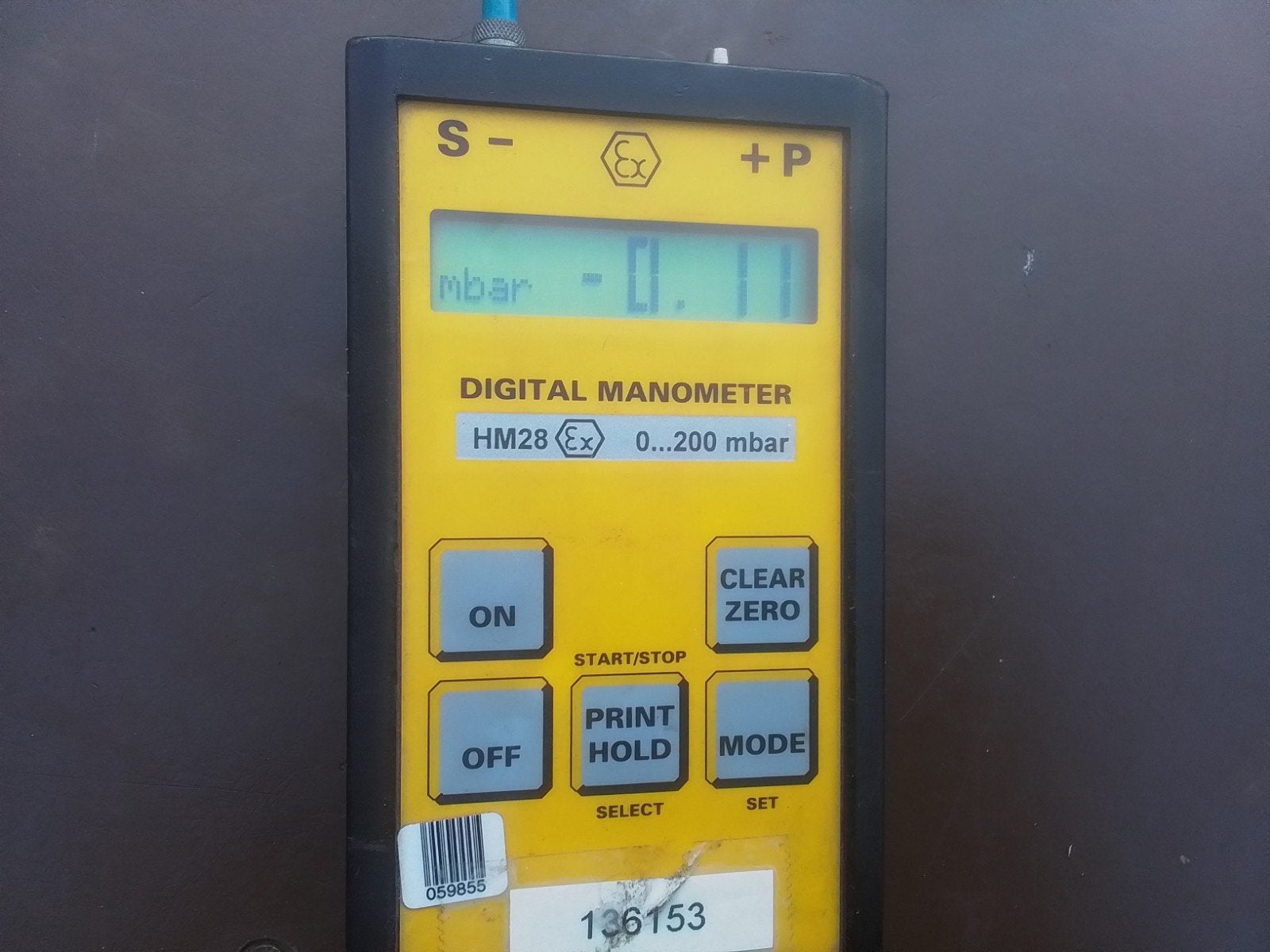 manometer digitaal 0-200 mbar, Ophalen of Verzenden