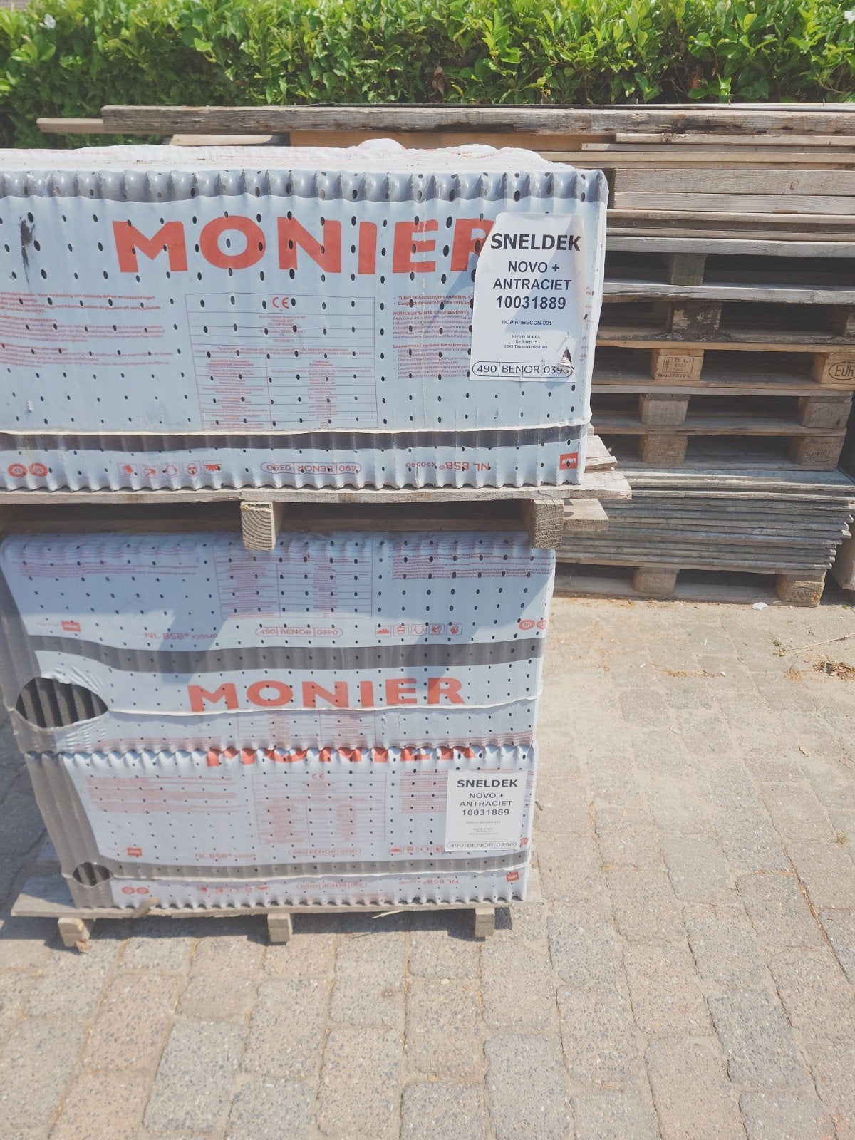 Nieuwe Sneldek pannen antraciet - 266 stuks, Ophalen, Steen of Klei, Nieuw, Dakpannen