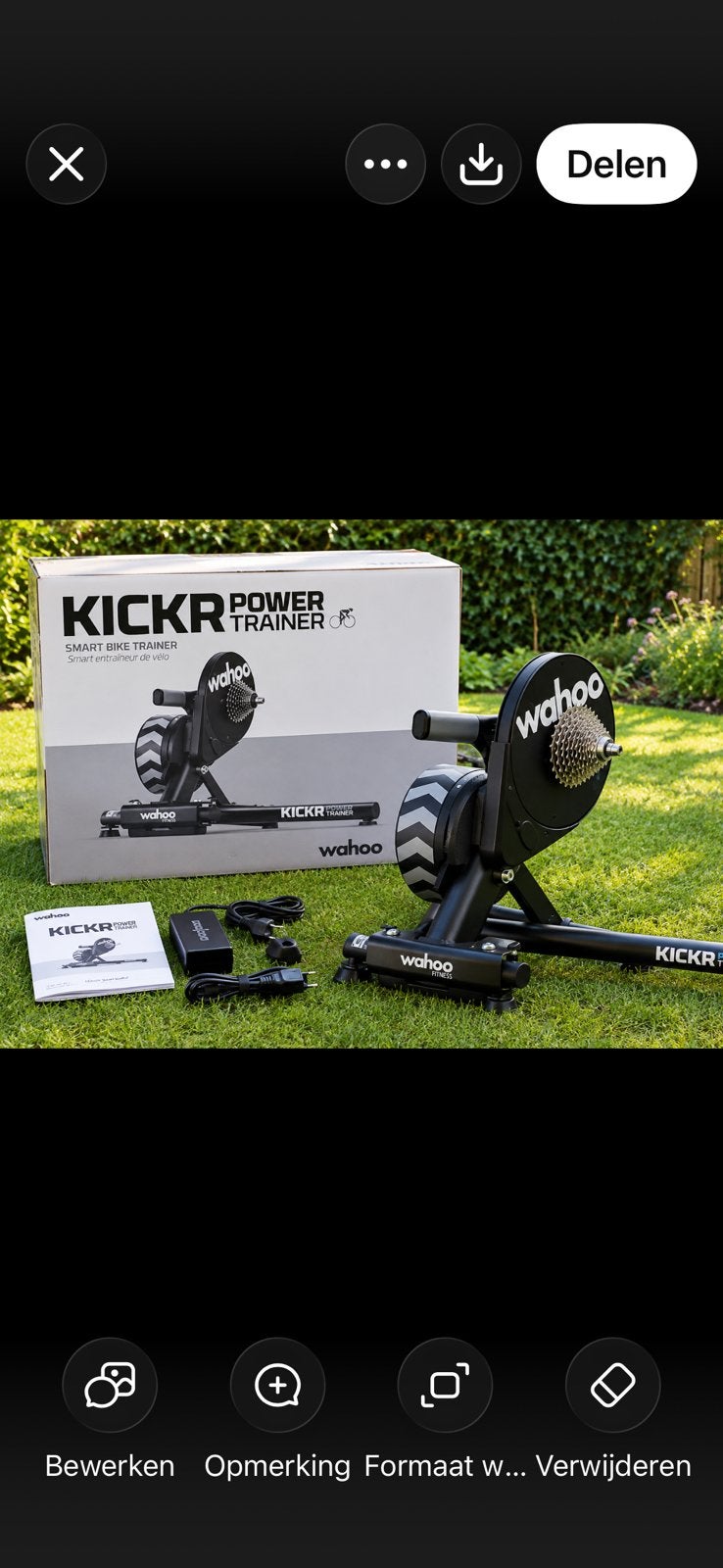 Wahoo Kickr Power trainer V2, Ophalen, Nieuw, Overige typen