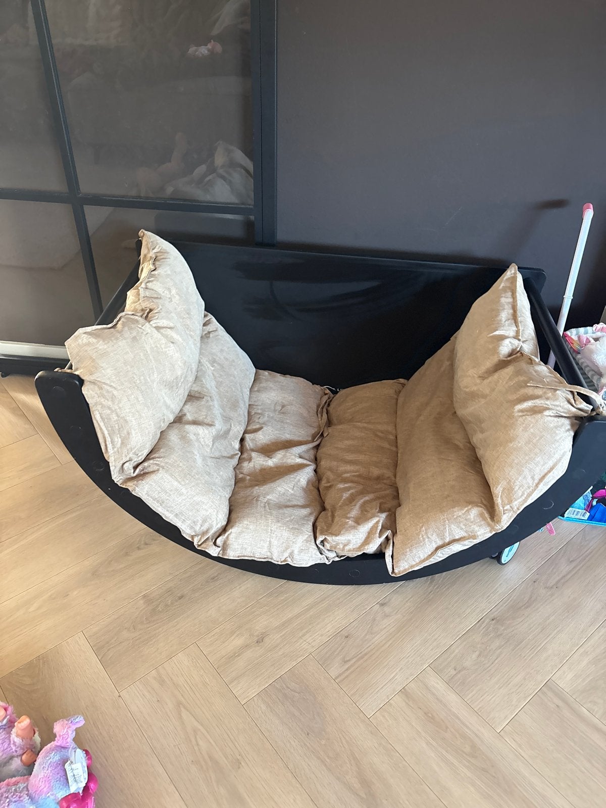 Klimboog met kussens, Ophalen, Gebruikt, Eenpersoons, 75 tot 100 cm