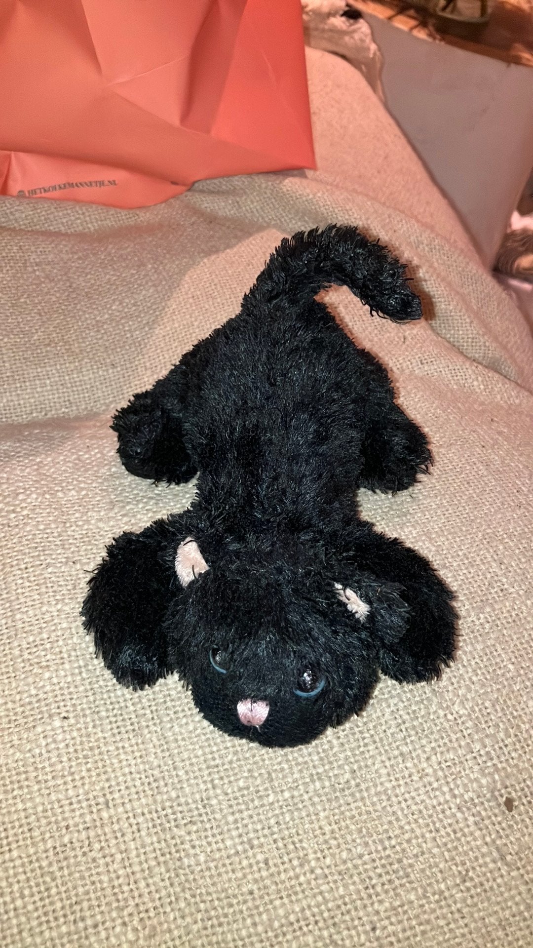 Hema poes kat zwart, Hema, Gebruikt, Zwart, Ophalen of Verzenden