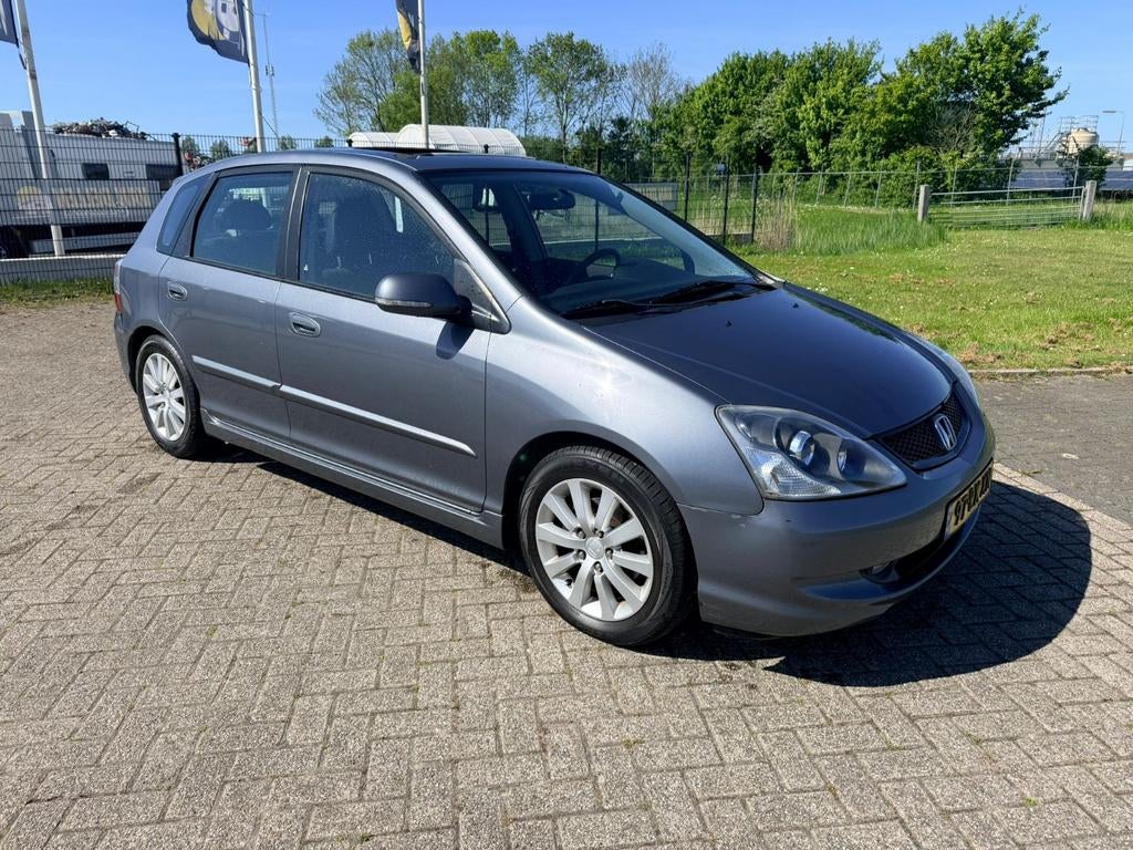 Honda Civic 2.0 I Sport 5DR 2005 Grijs, Auto's, 1998 cc, Zwart, 4 cilinders, 160 pk