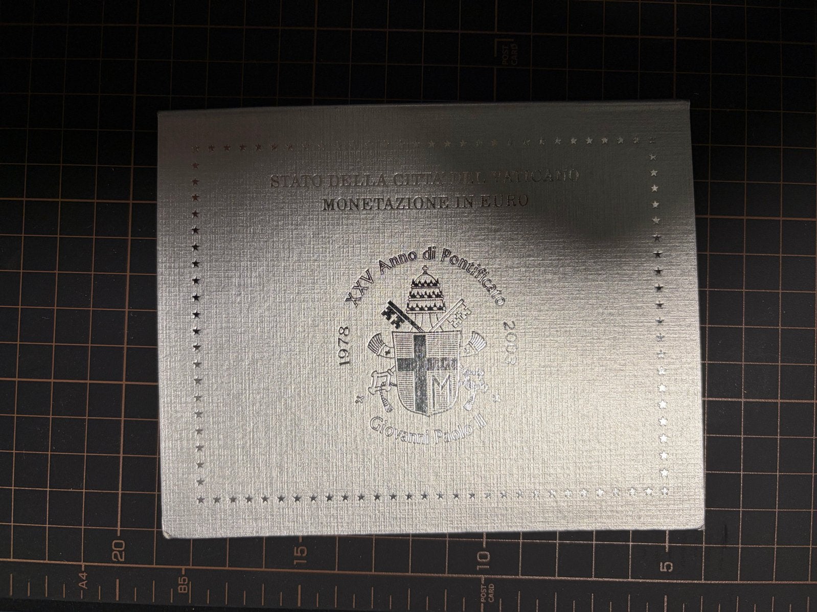 Vaticaanstad Euromunten Set 2003 - Johannes Paulus II, Postzegels en Munten, Ophalen of Verzenden, Verzamelmap