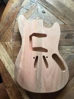 Mustang Body Mahonie unfinished newww, Verzenden, Geen, Nieuw, Elektrische gitaar