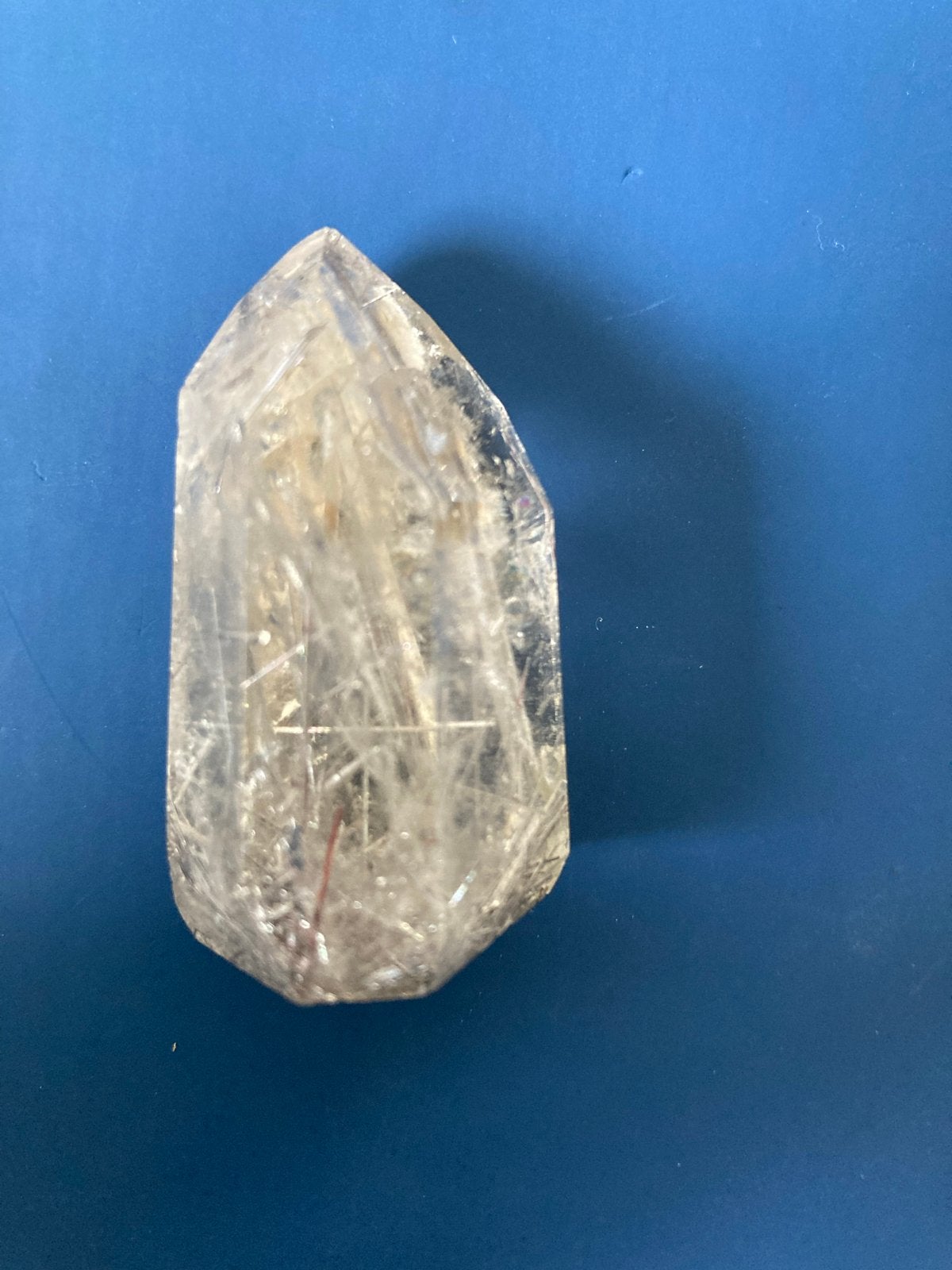 Rutile Kwarts Kristal - Natuurlijke Schoonheid, Sieraden, Tassen en Uiterlijk, Ophalen of Verzenden, Zo goed als nieuw