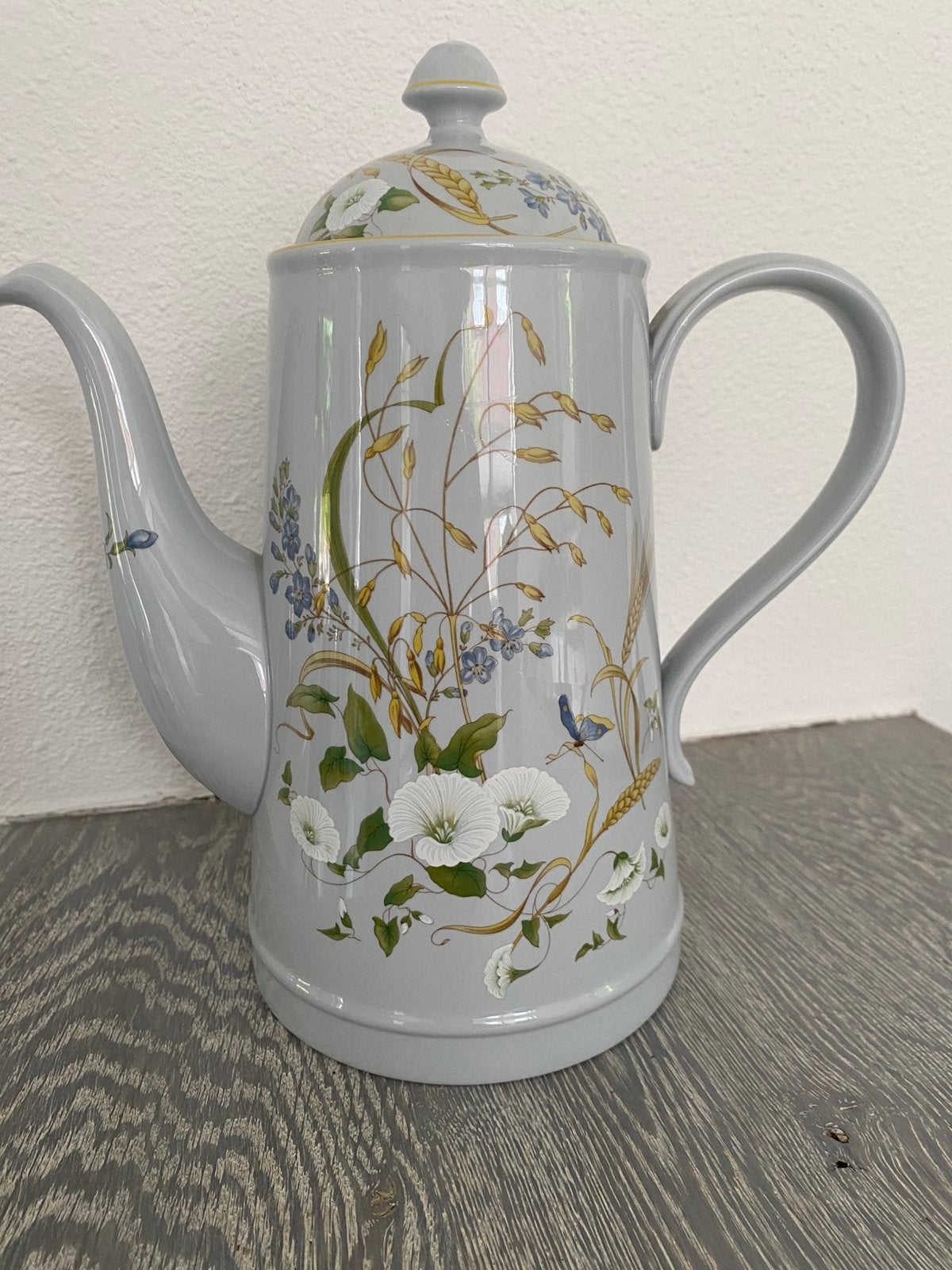 Prachtige vintage Spode Summer Harvest koffiepot, Ophalen of Verzenden