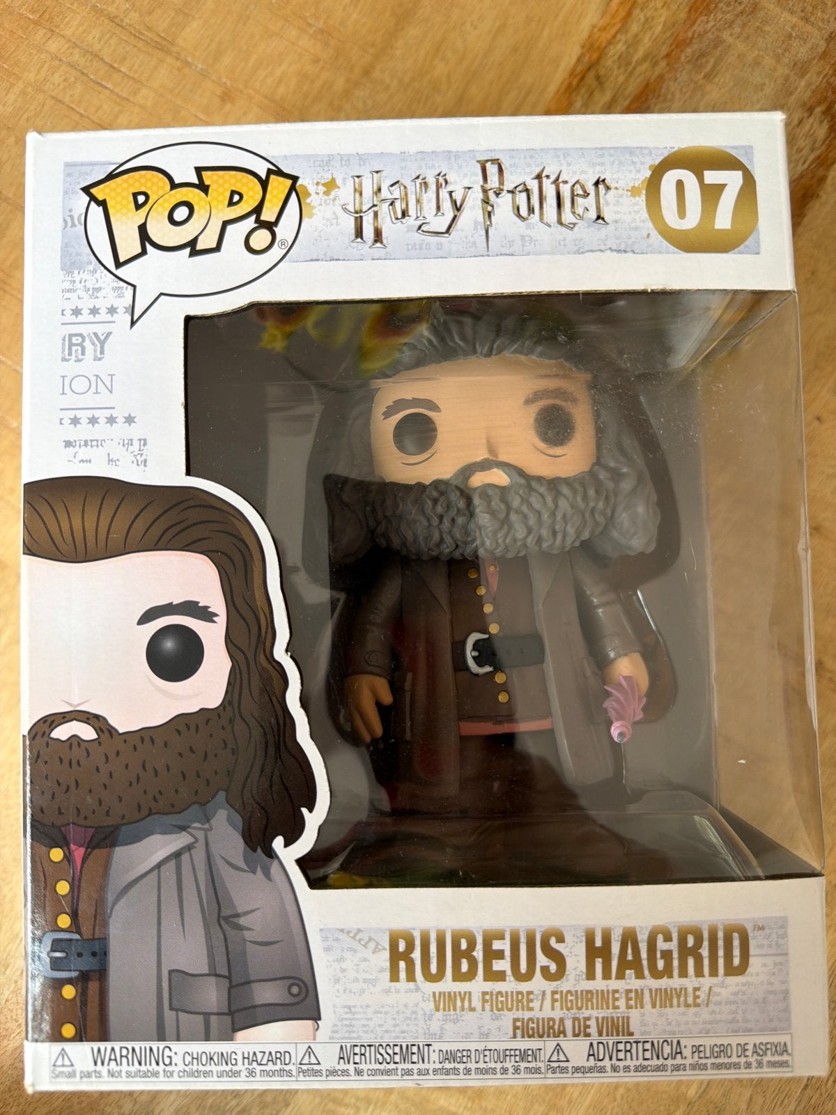 Funko Pop! Harry Potter Rubeus Hagrid #07, Ophalen of Verzenden, Nieuw