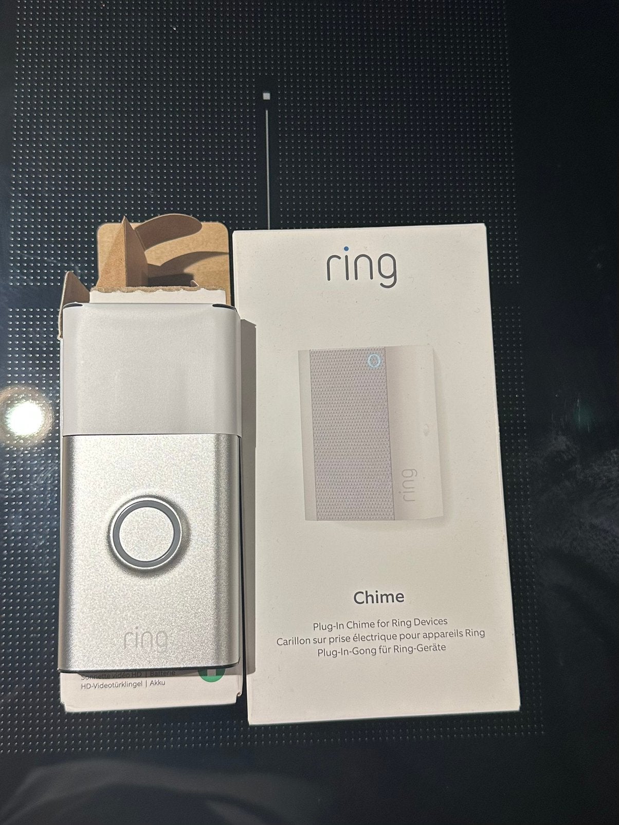 Ring deurbel NIEUW + luidspeaker, Huis en Inrichting, Ophalen of Verzenden, Ingebouwde camera, Nieuw, Draadloos