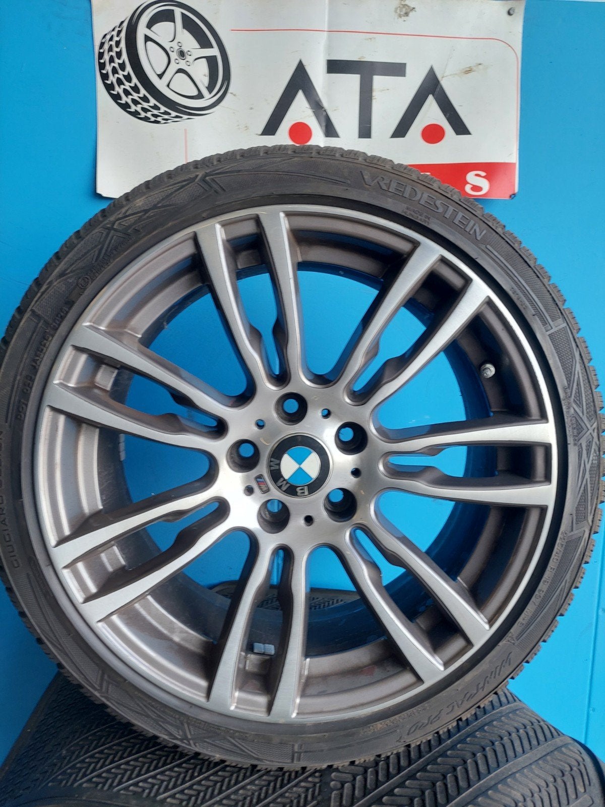 19 inch BMW 3 4 Serie M Velgen 403M Winterbanden, Auto-onderdelen, 19 inch, Gebruikt, Banden en Velgen, Personenwagen