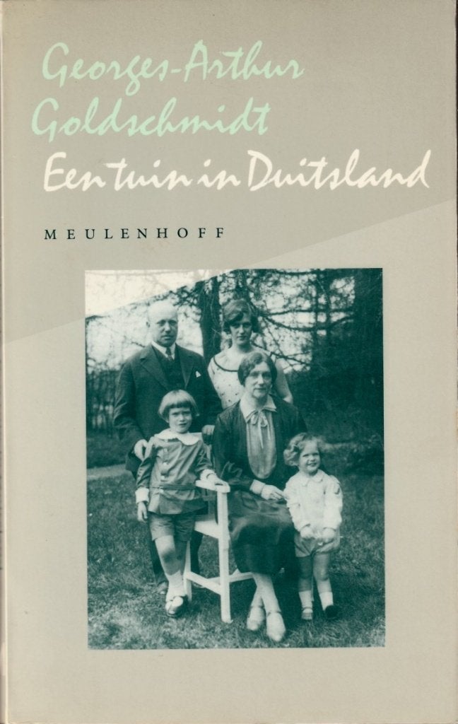 Een tuin in Duitsland - Georges-Arthur Goldschmidt, Ophalen of Verzenden, Zo goed als nieuw, Georges-Arthur Goldschmidt