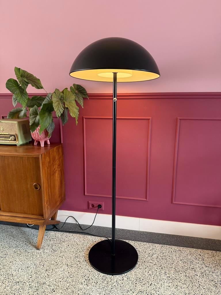 Vintage Ikea staande lamp vloerlamp Brasa mushroomlamp, Ophalen, Zo goed als nieuw, Metaal, 150 tot 200 cm