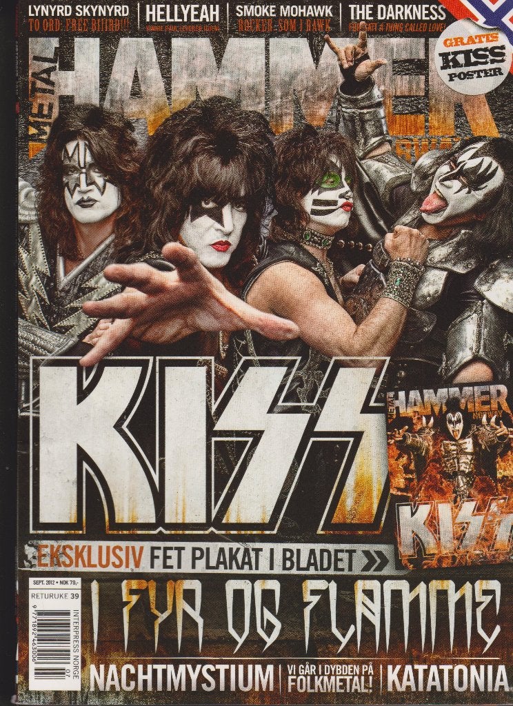 KISS magazines Zweden en Noorwegen, Ophalen of Verzenden, Nieuw, Boek, Tijdschrift of Artikel