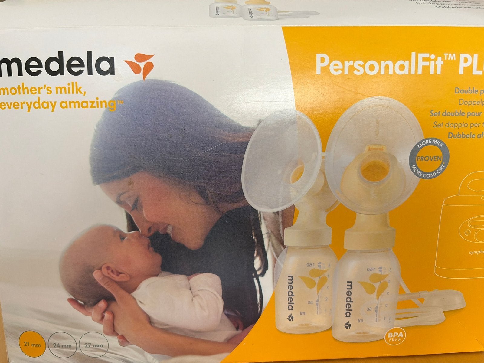 Medela PersonalFit Plus dubbele borstkolf, Ophalen, Medela, Borstkolf, Zo goed als nieuw