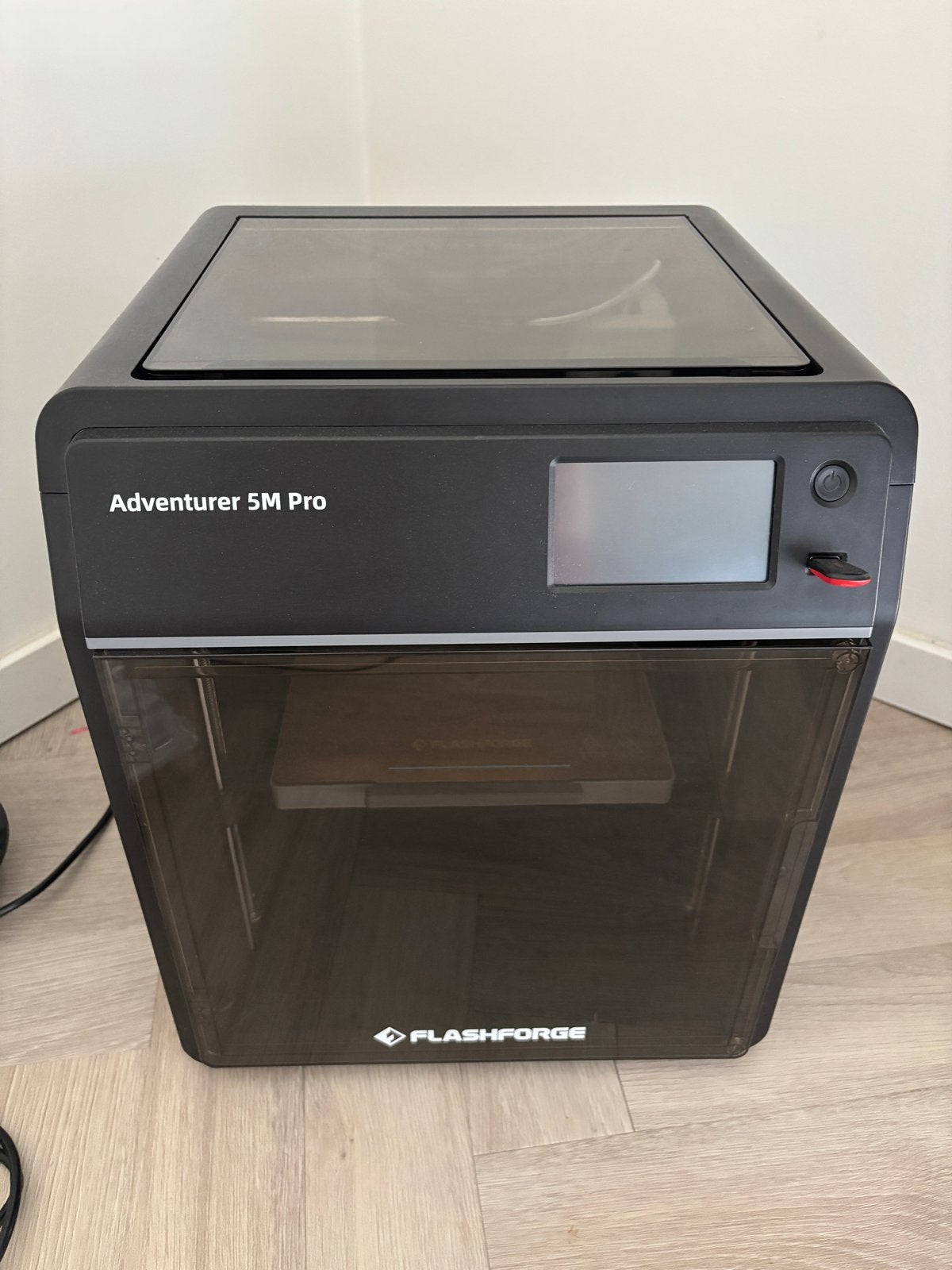 Flashforge Adventurer 5M Pro 3D-printer, Ophalen, Ingebouwde Wi-Fi, Zo goed als nieuw, Filament