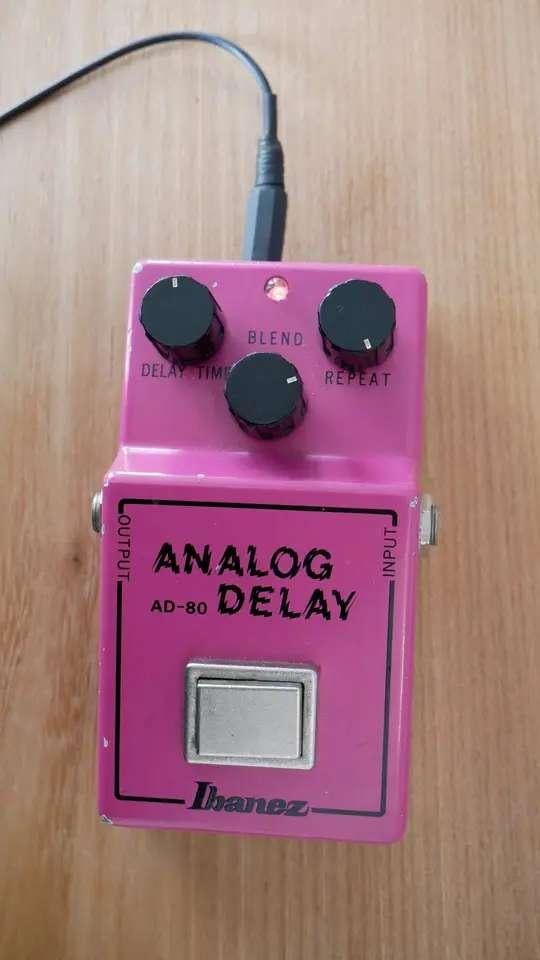 Ibanez AD-80 Analog Delay, Ophalen of Verzenden, Gebruikt