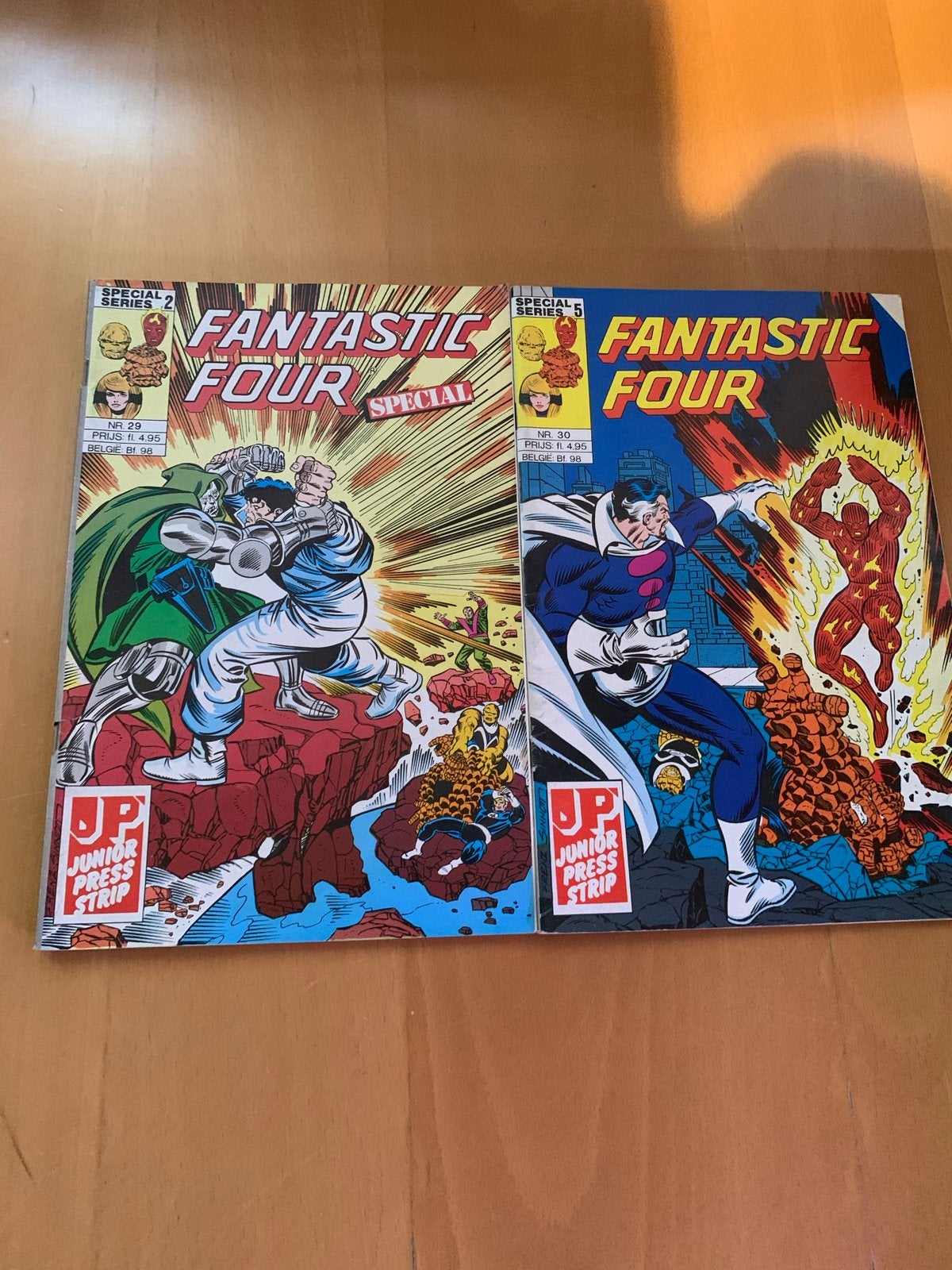 Fantastic Four Special - Nrs. 29 & 30 (Junior Press Strip), Meerdere stripboeken, Ophalen of Verzenden, Gelezen