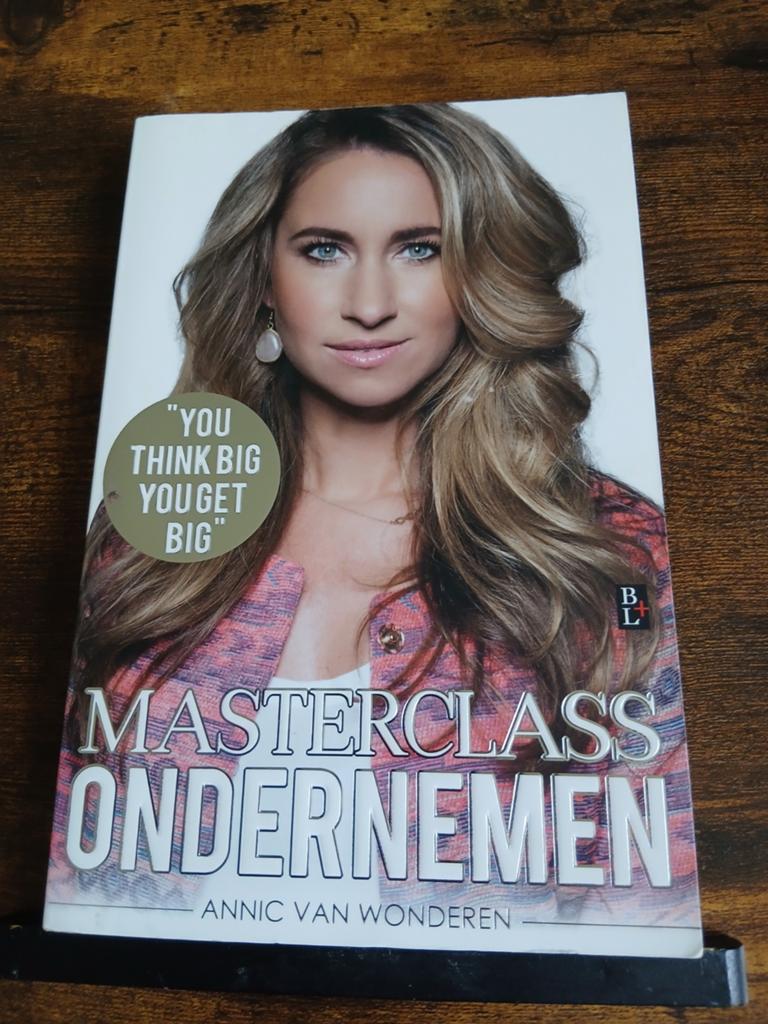 Annic van Wonderen - Masterclass ondernemen, Annic van Wonderen, Sociale wetenschap, Ophalen of Verzenden, Zo goed als nieuw