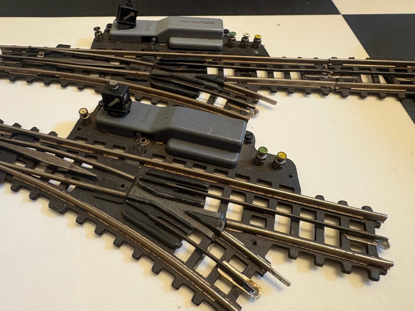 H0, rails en opbouwmateriaal, jaren ‘60, Ophalen, Gebruikt, Gelijkstroom, Trix