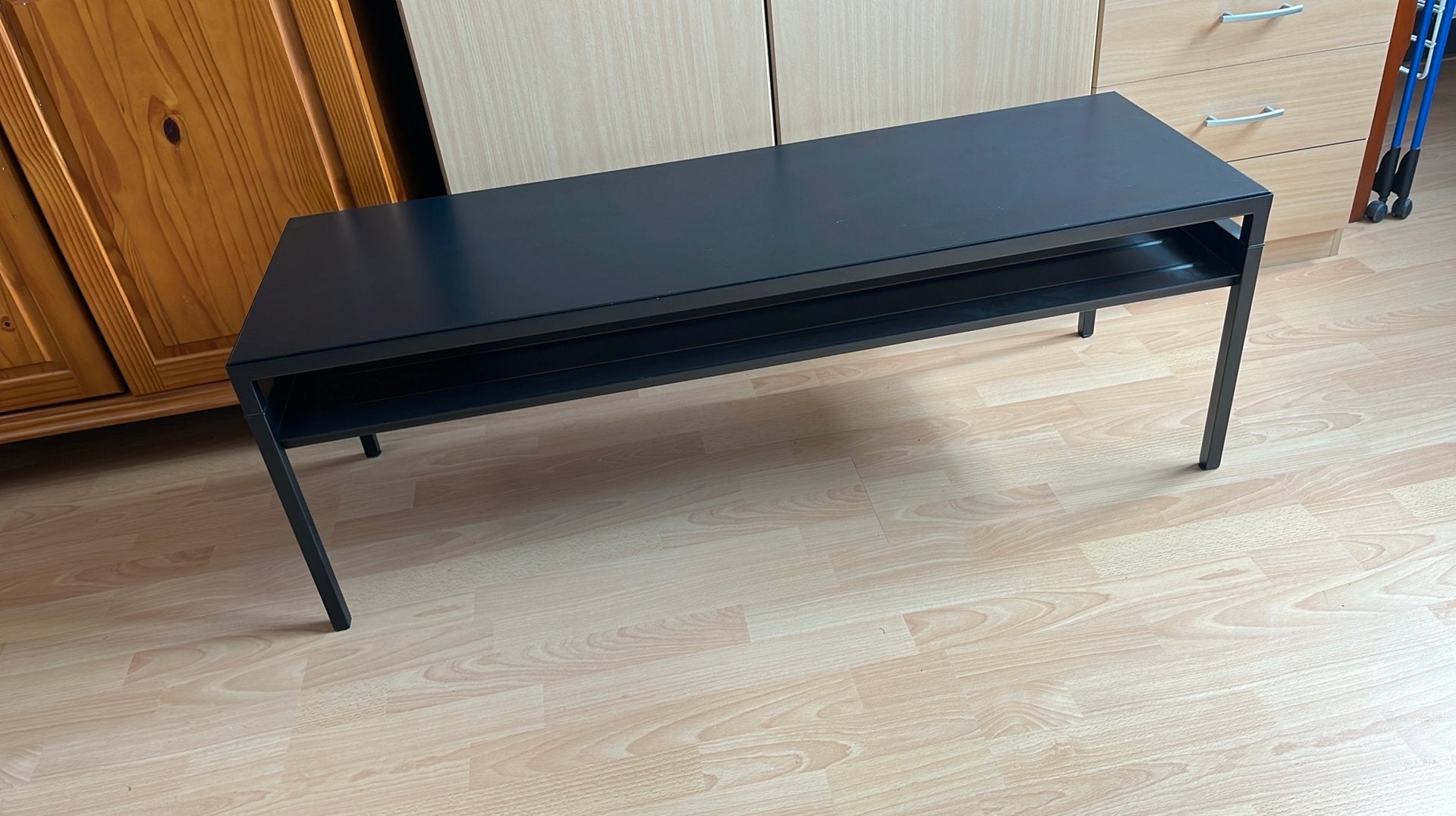 Tv meubel zwart, Ophalen, Gebruikt, 25 tot 50 cm, Minder dan 100 cm