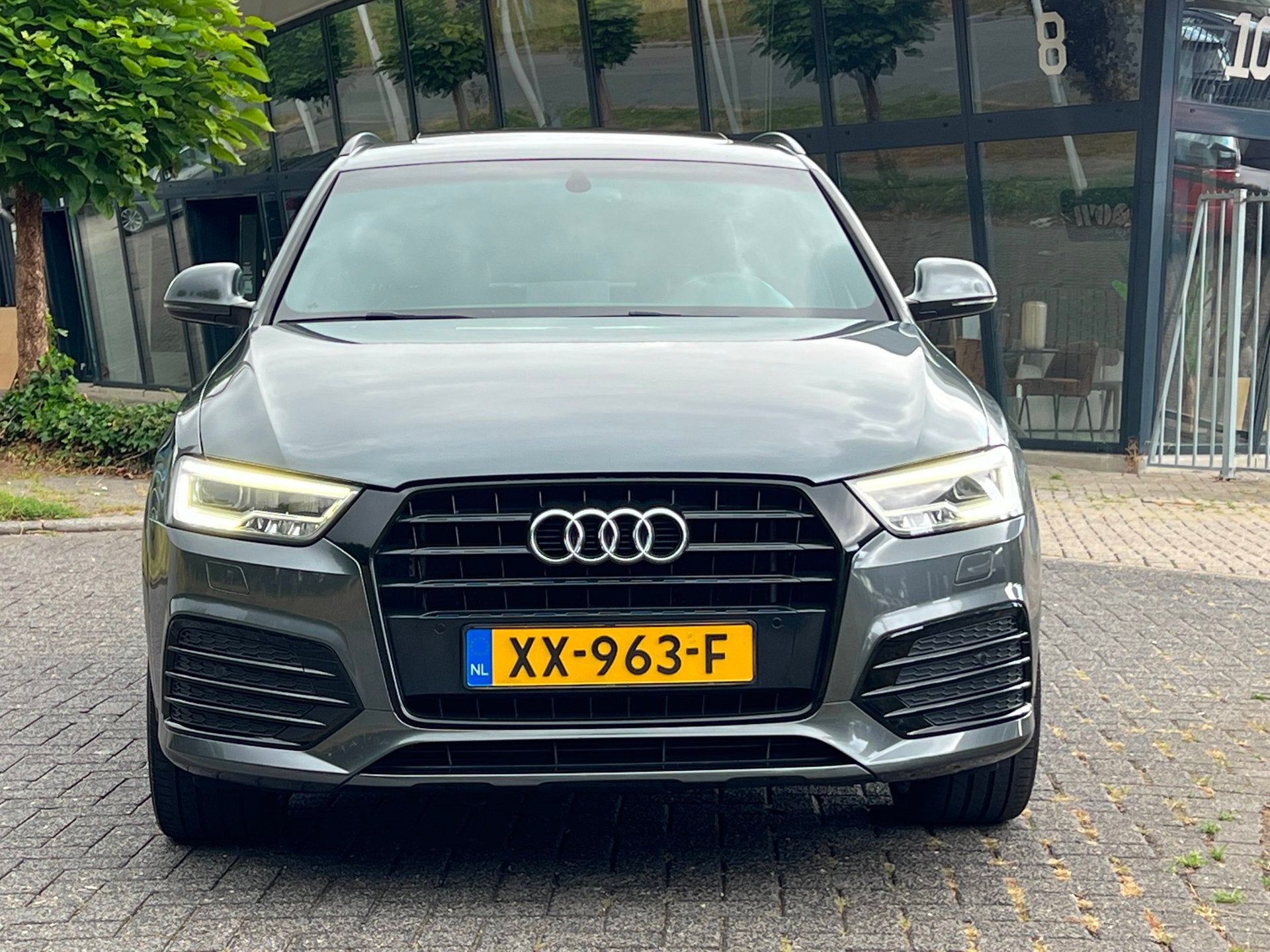 Audi Q3 1.4 TFSI 3X S-Line S-Tronic PANO BOM VOLL!, 1380 kg, 4 cilinders, 150 pk, Leder en Stof