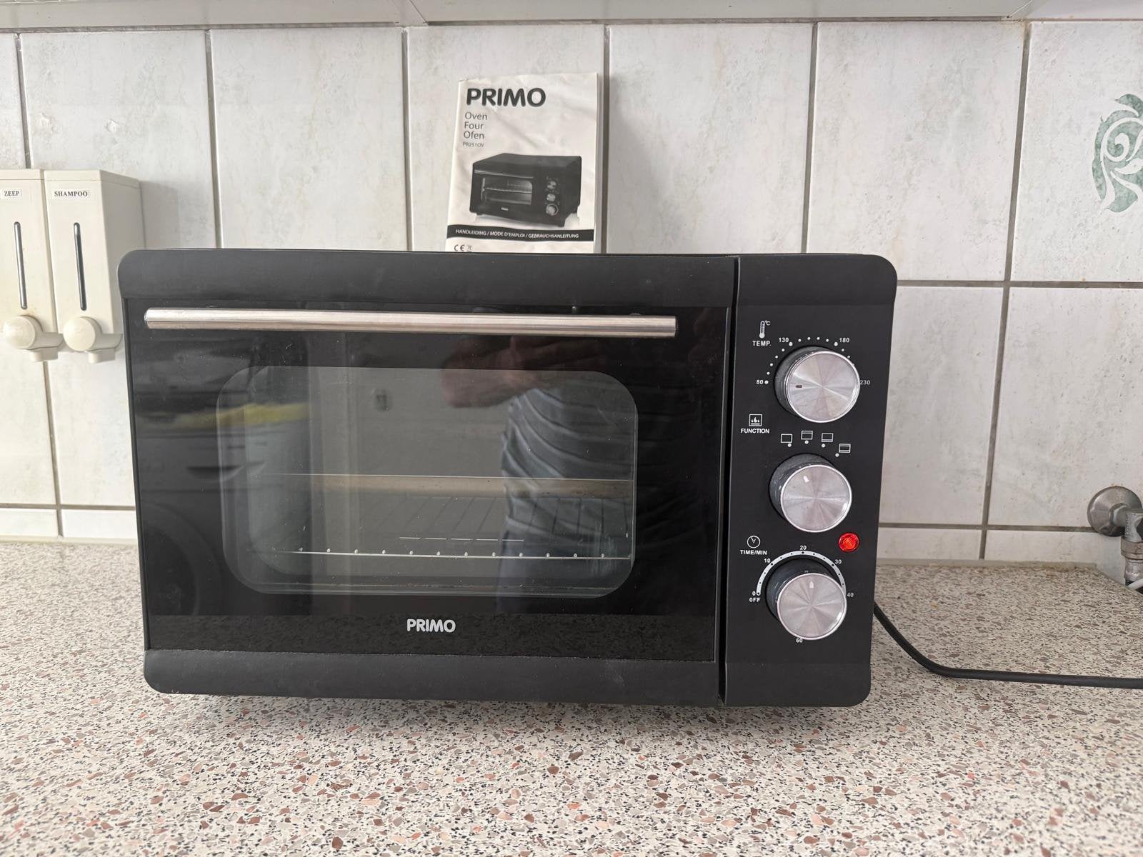 Primo oven, Witgoed en Apparatuur, Ophalen of Verzenden, Zo goed als nieuw, Minder dan 45 cm