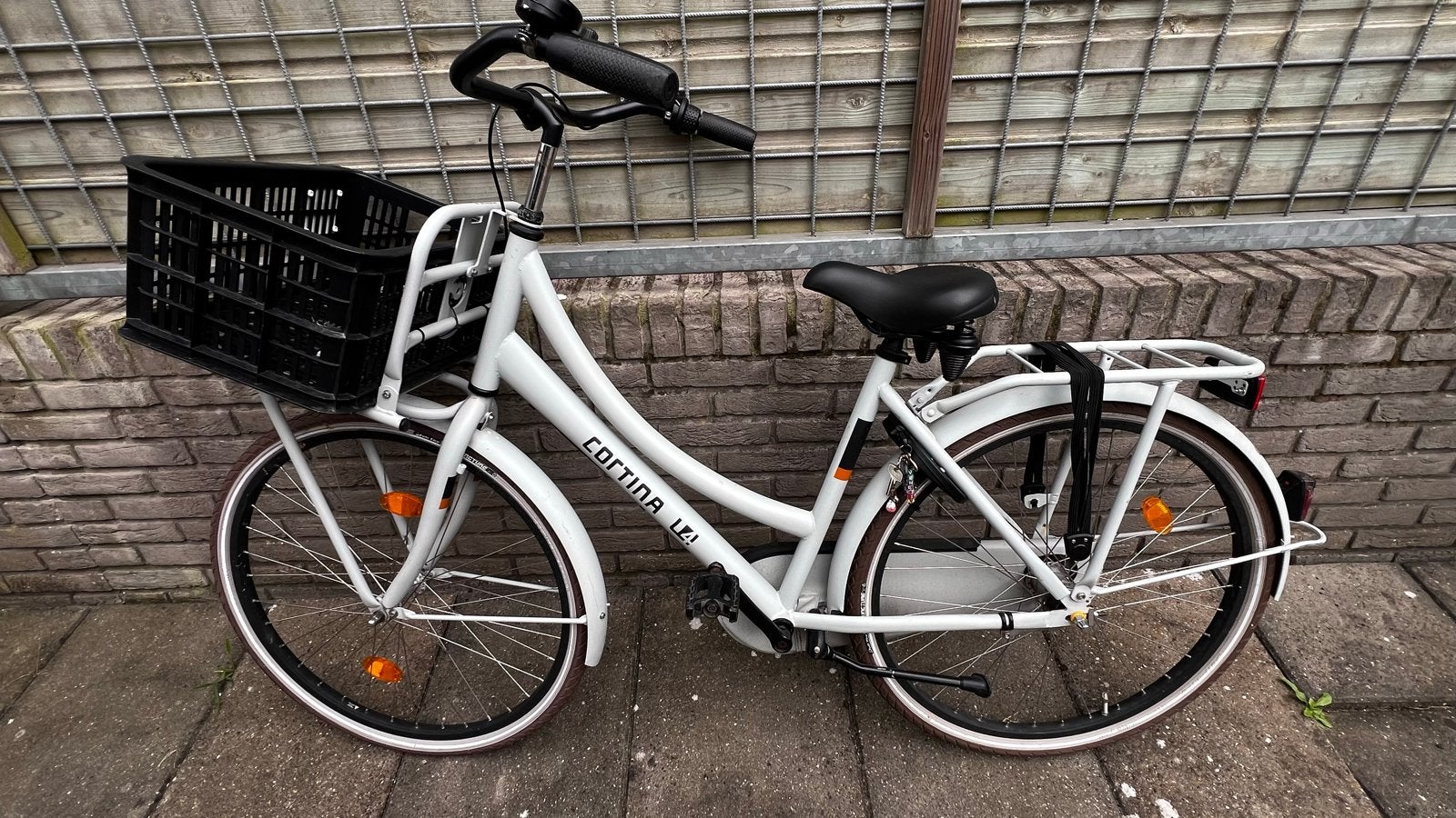 Cortina U4 mini 26inch meisjesfiets - grijs- 3 Versnellingen, Versnellingen, Zo goed als nieuw, 50 tot 53 cm, Trommelrem