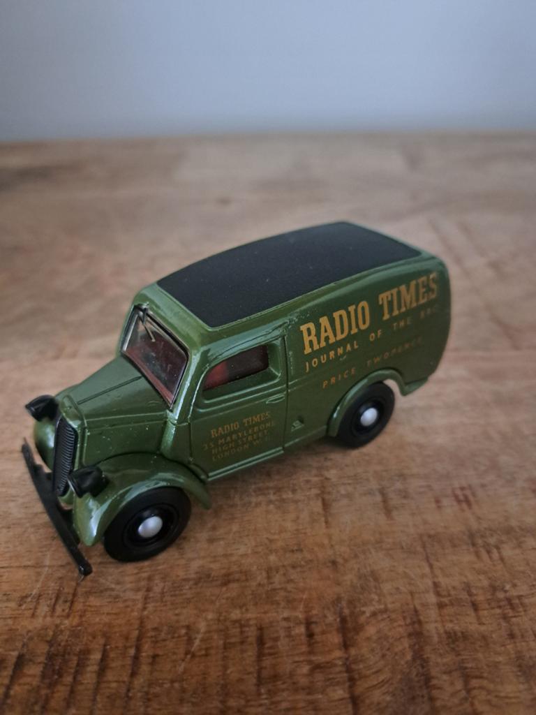 Dinky model ford 1950 "radio times", Gebruikt, Ophalen of Verzenden, N.b, Bus of Vrachtwagen
