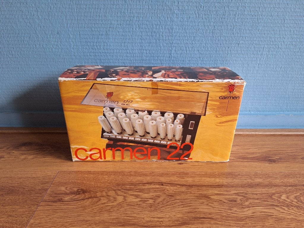 Vintage krulspelden set van Carmen, Ophalen of Verzenden, Zo goed als nieuw, Haarverzorging