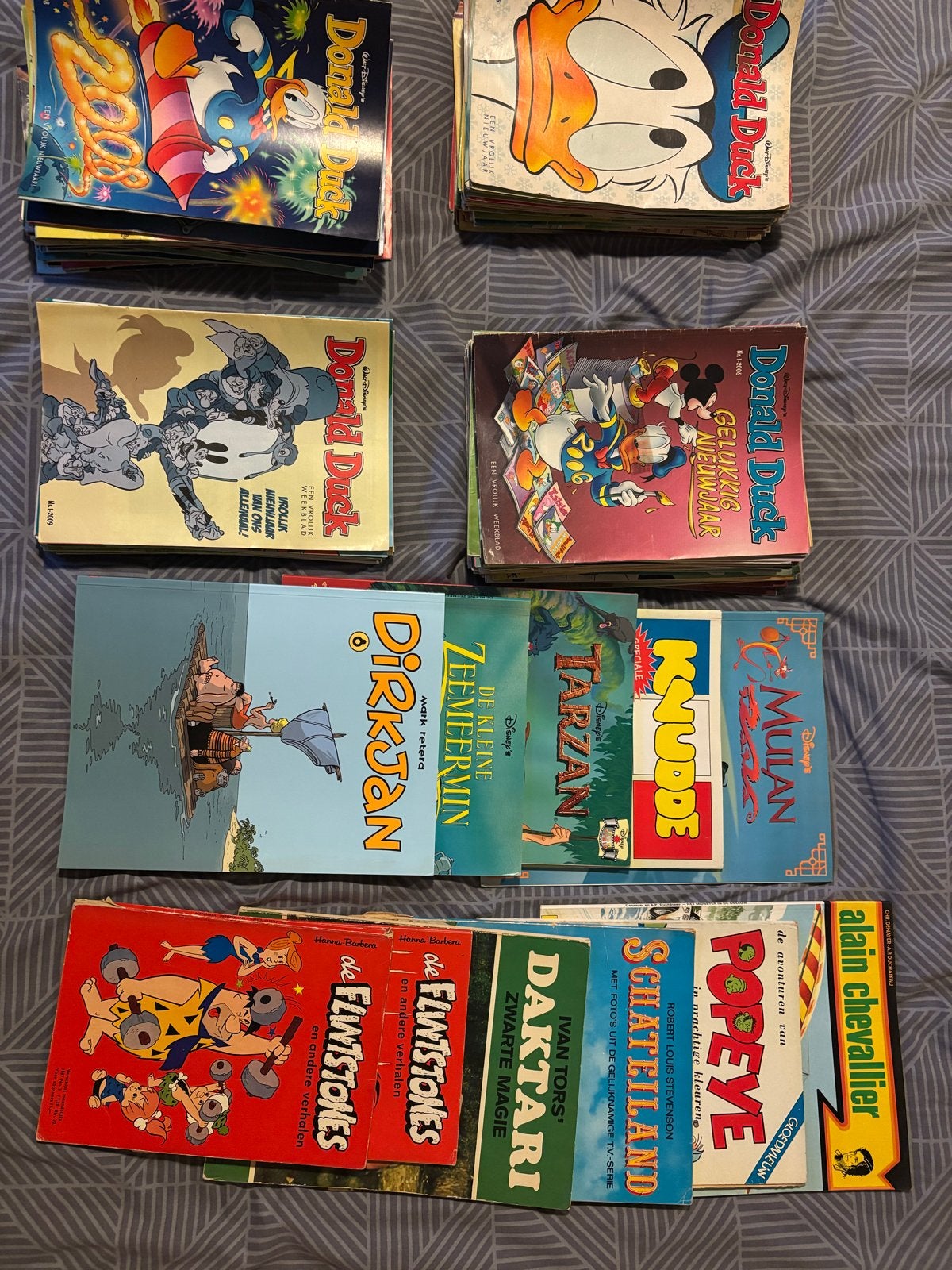 Grote collectie stripboeken: Donald Duck, Lucky Luke, Suske, Meerdere stripboeken, Ophalen, Gelezen