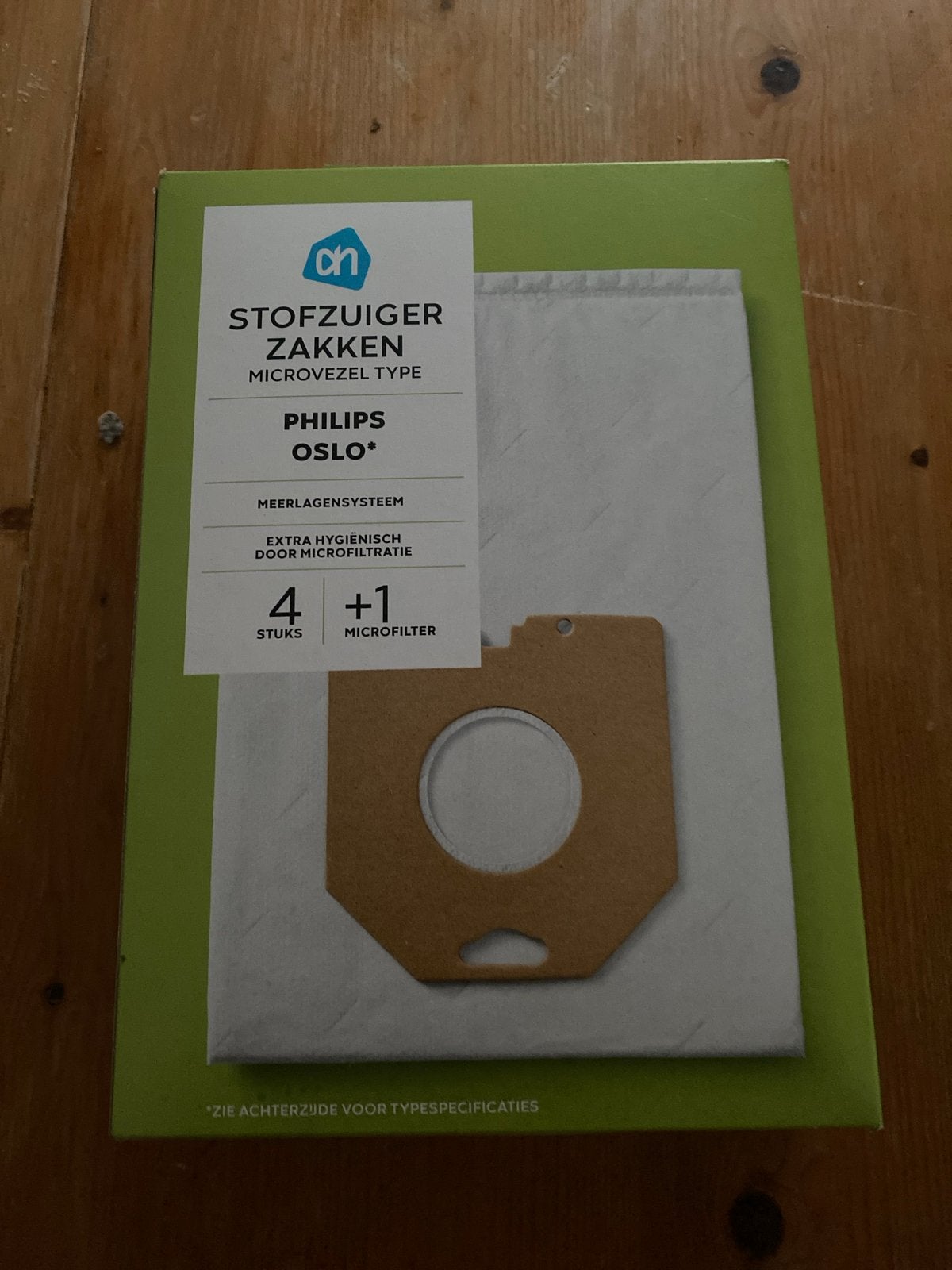 AH Stofzuigerzakken Microvezel Type Philips Oslo (3 over), Witgoed en Apparatuur, Stofzuigers, Ophalen, Nieuw